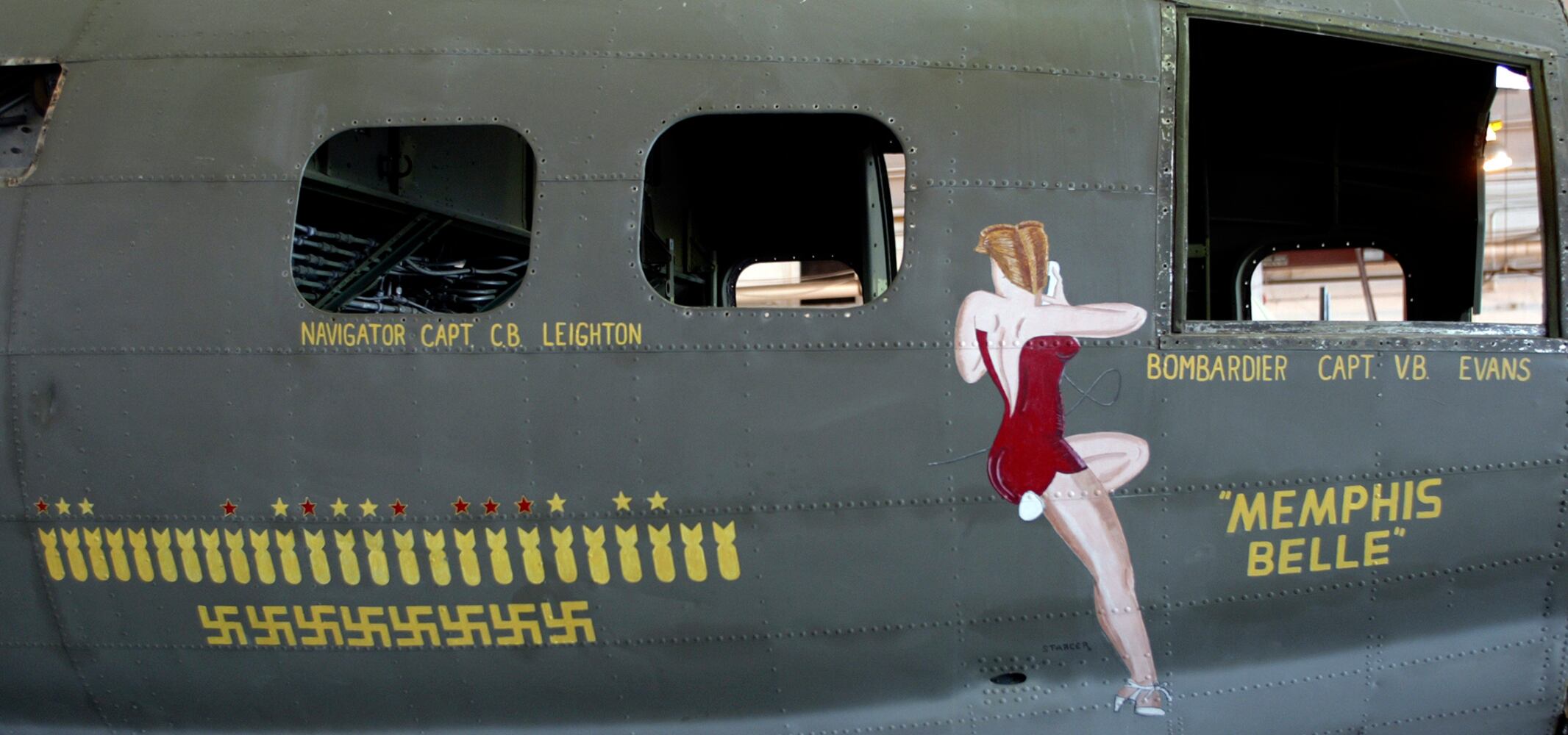 13 years and 55,000 hours of work: restored Memphis Belle