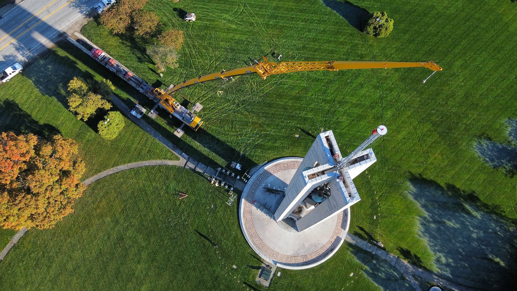 PHOTOS: Carillon’s Tree of Light beginning to take shape