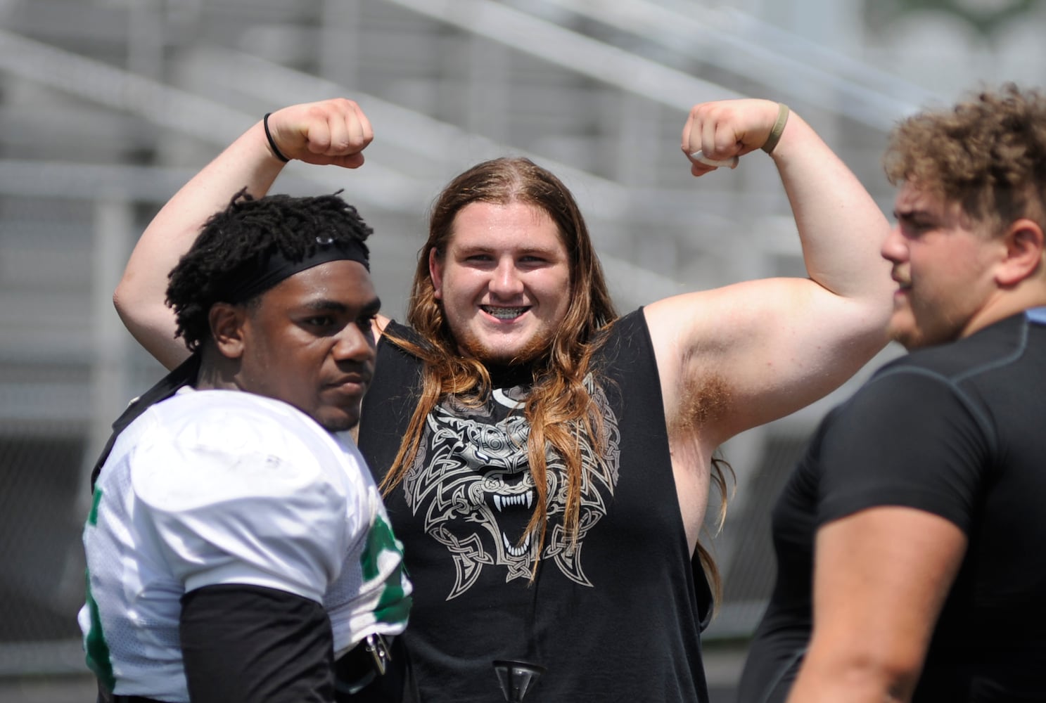 PHOTOS: Northmont Thunderbolts preseason football practice