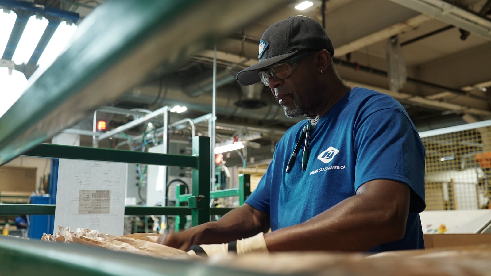 Robert “Bobby” Allen in a scene from "American Factory." NETFLIX