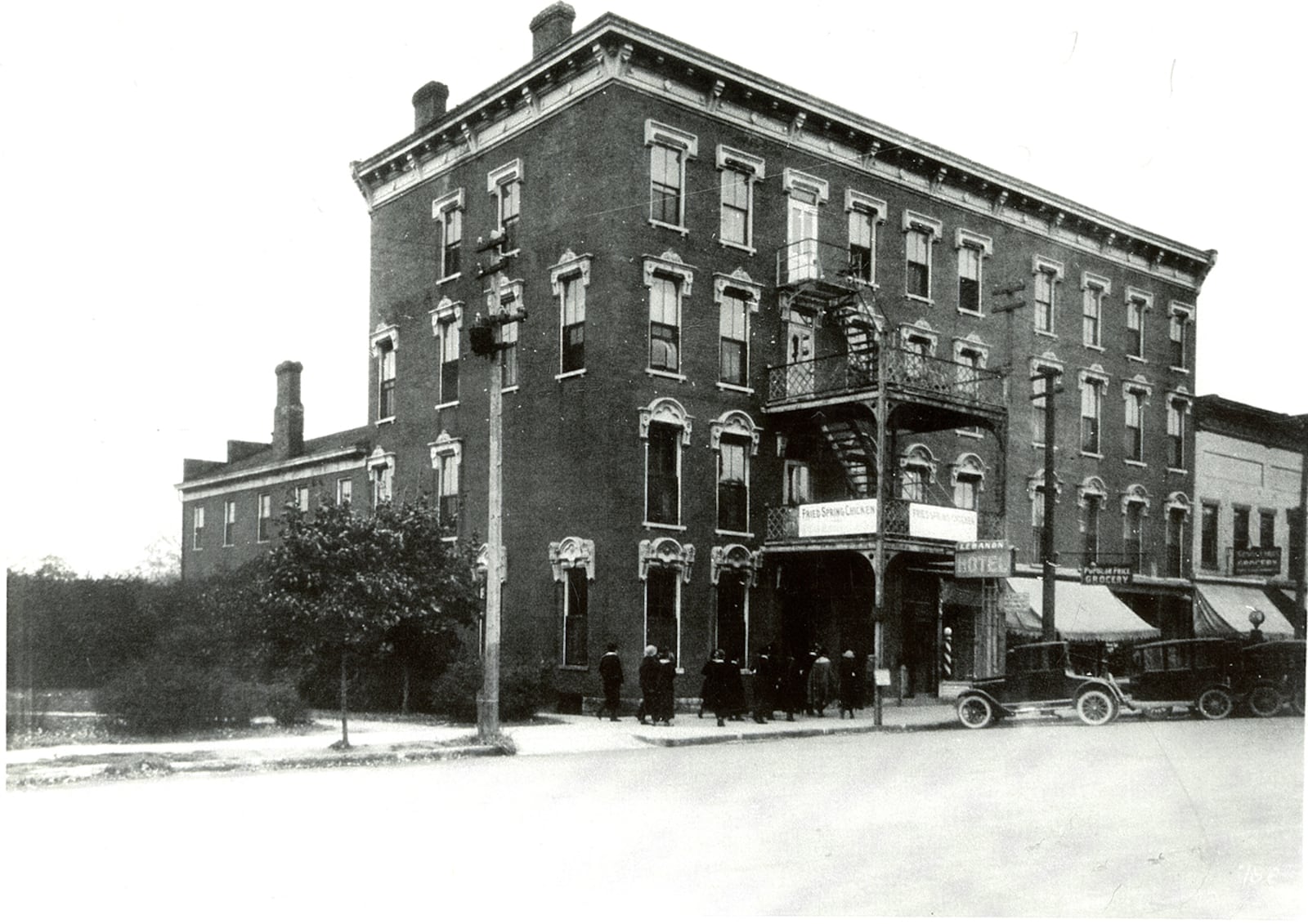 Historic photos of the Golden Lamb. Ohio's longest continually running business originally opened in 1803 as an inn, and moved to its current location at 27 S. Broadway St. in Lebanon in 1815. THE GOLDEN LAMB / CONTRIBUTED