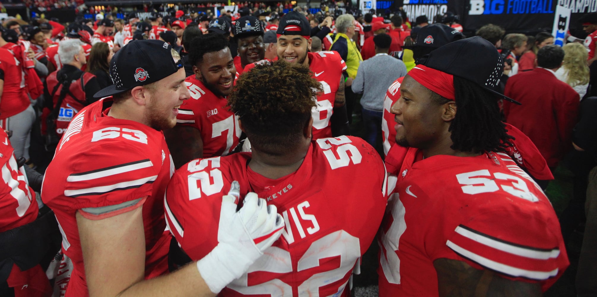 Photos: Ohio State Buckeyes celebrate Big Ten Championship