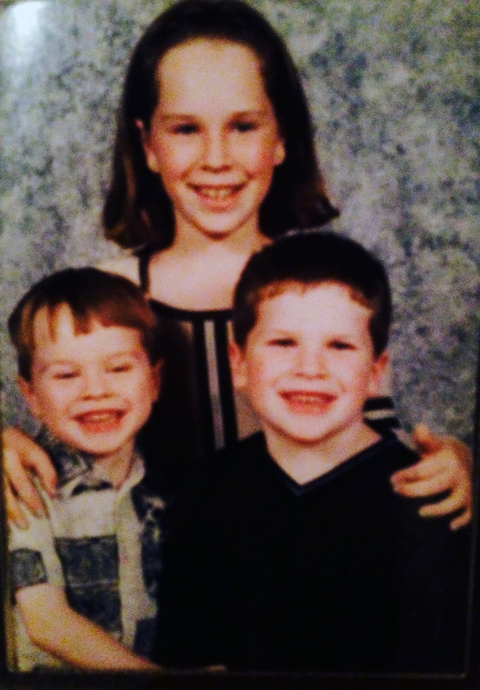 Rodger's children in 2004 - L-R Jason, Candace and Jake