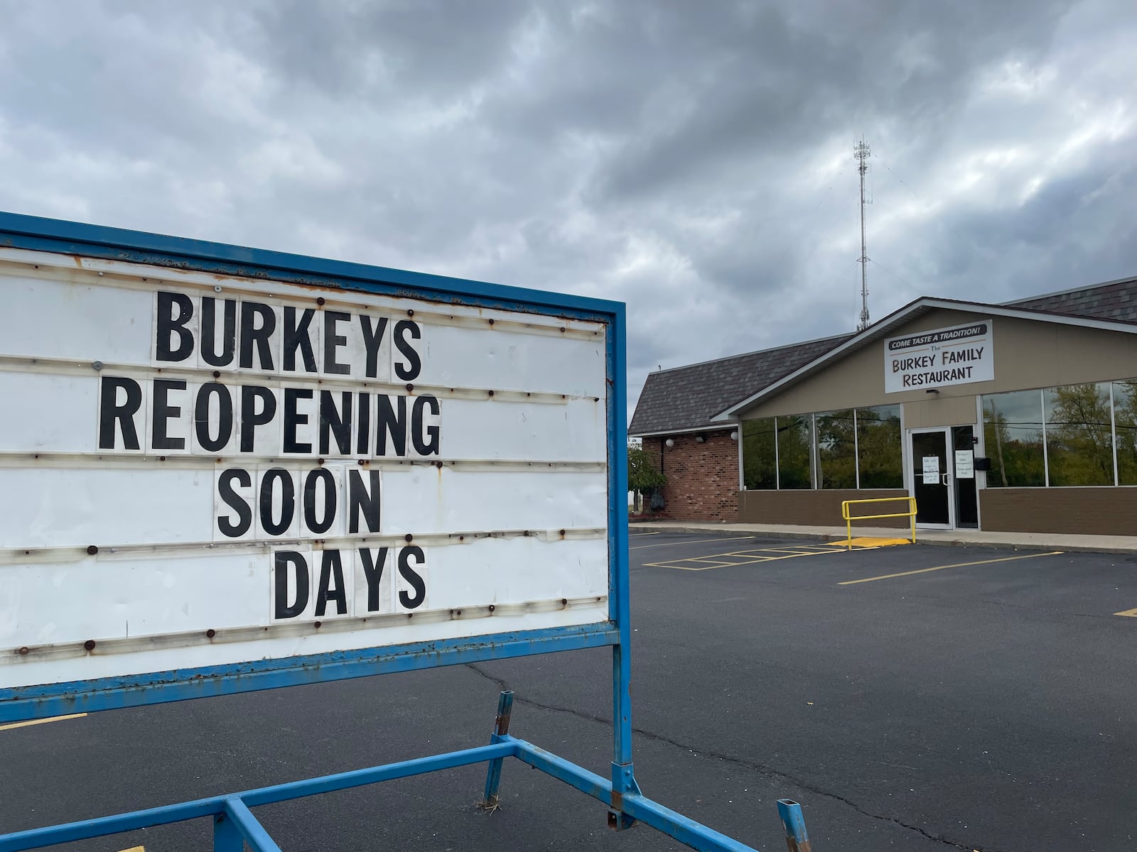 Burkey Family Restaurant is reopening under new ownership at 670 Shiloh Springs Road in Harrison Township. NATALIE JONES/STAFF