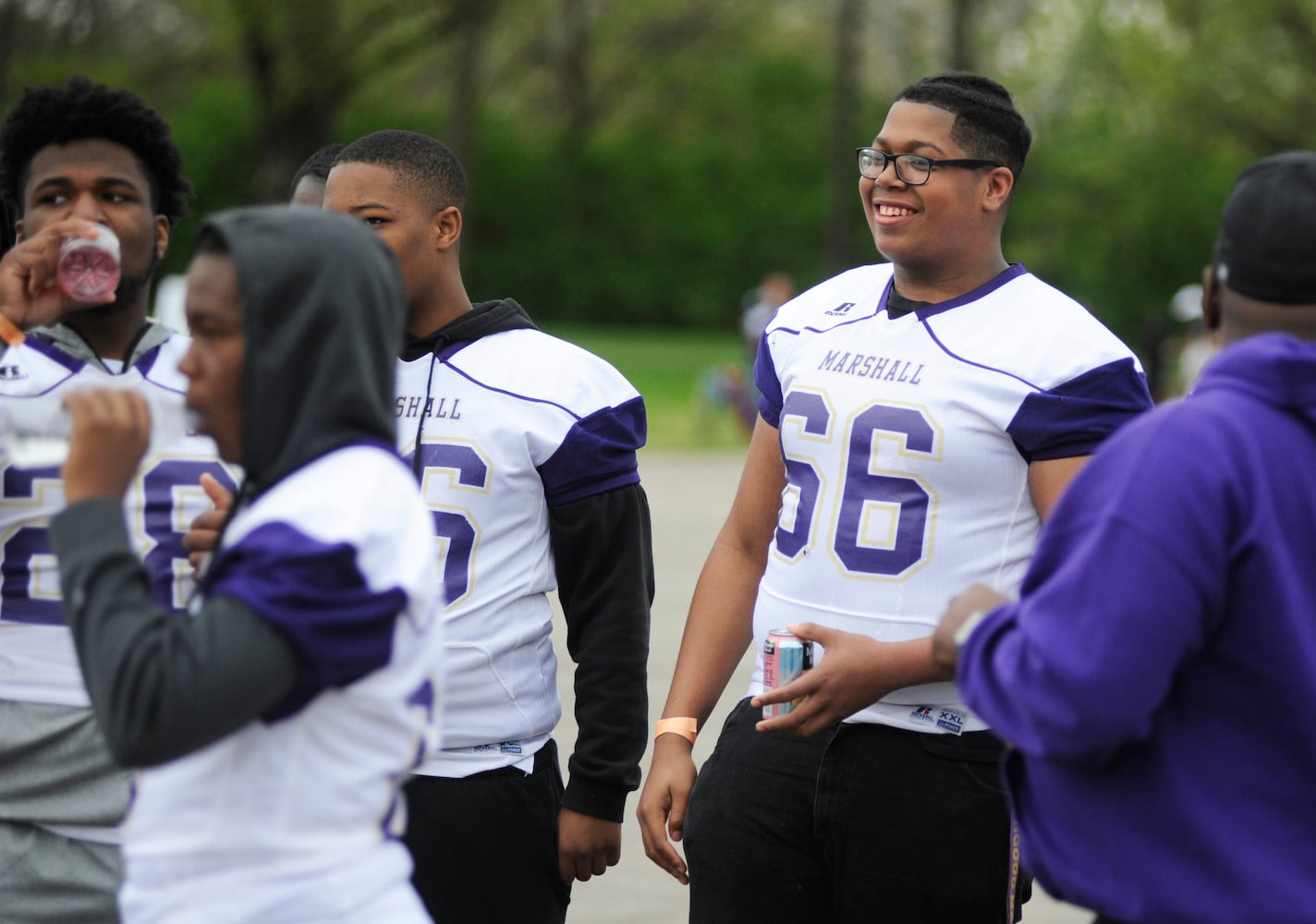 PHOTOS: NFL Draft Day at Dayton’s Triangle Park