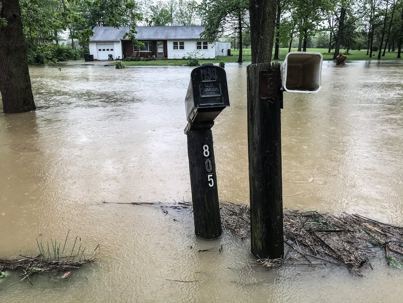 PHOTOS: Storms bring heavy rain through Miami Valley