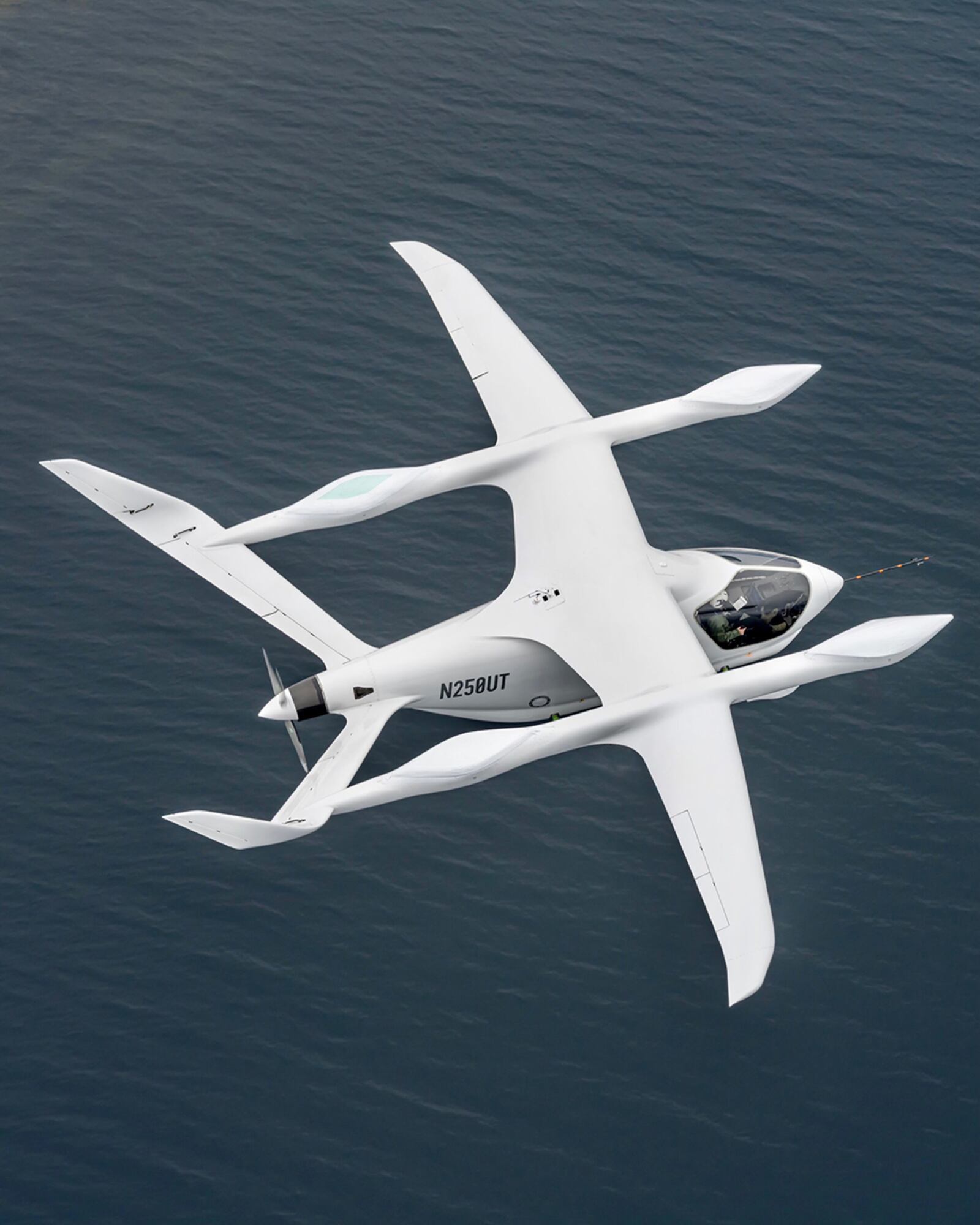 ALIA flew its first interstate flight, and BETA set a new record for range and altitude in ALIA of 130 nautical miles and 8,000 feet, respectively. COURTESY PHOTO/BETA TECHNOLOGIES