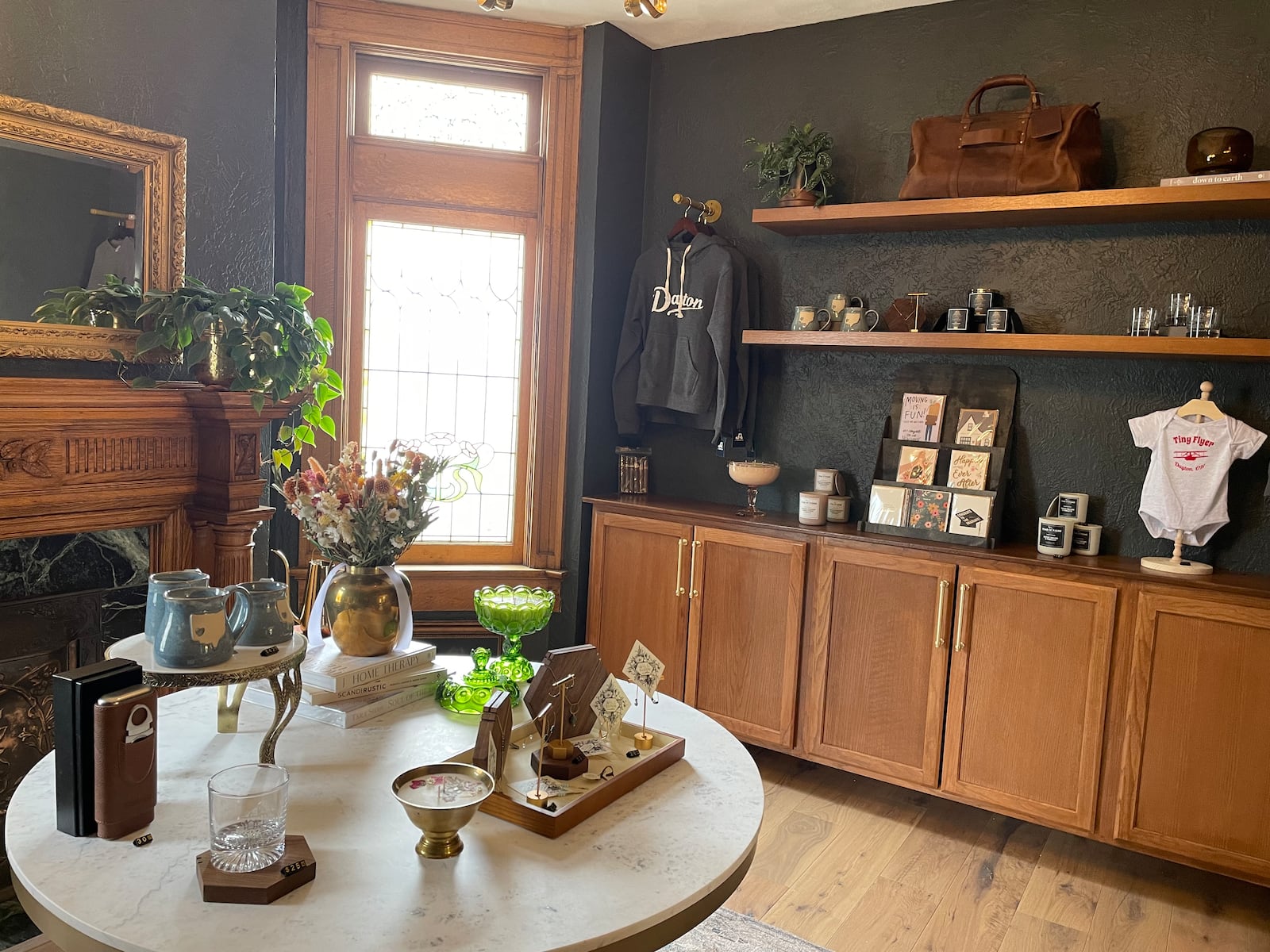 The Mansion on Monument in Dayton is adding wine to its gift shop with plans to be fully operational and open to the public in August. NATALIE JONES/STAFF