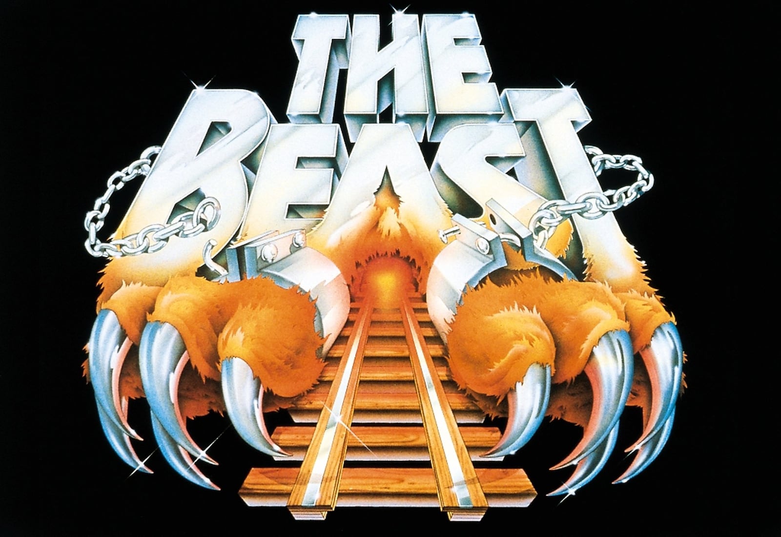 Logo for The Beast rollercoaster at Kings Island.