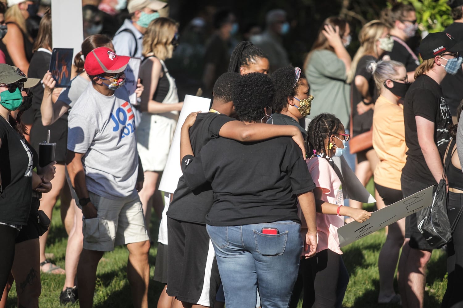 PHOTOS: Protesters gather in Oakwood for social justice