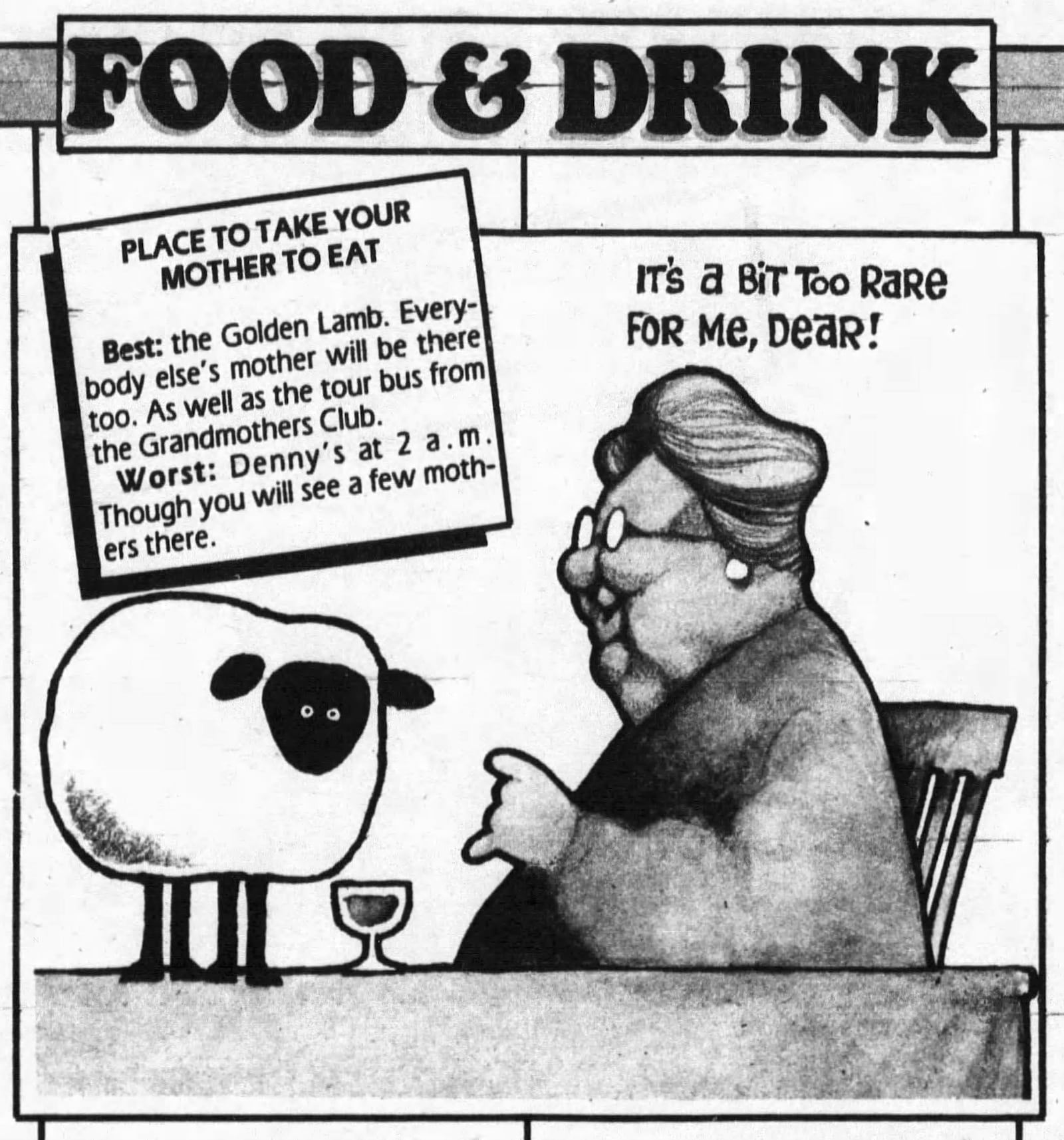 From the "Best and Worst of Dayton" contest of 1982. DAYTON DAILY NEWS ARCHIVES