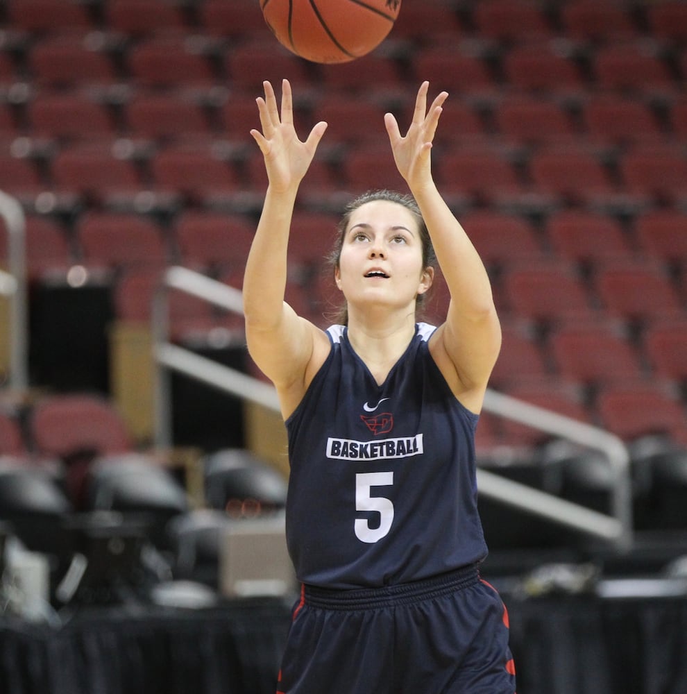 Photos: Dayton Flyers practice in Louisville