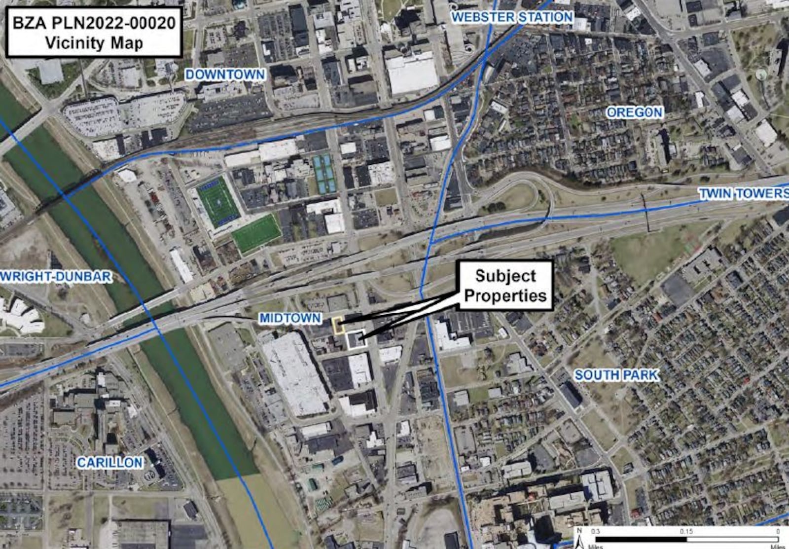 A map showing the proposed site location, which is the former AAA building. CONTRIBUTED