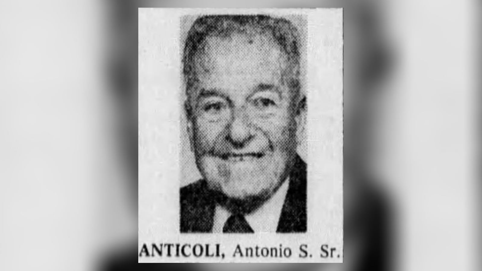 Antonio Anticoli emigrated to the United States from Giuliano, Italy in 1921. DAYTON DAILY NEWS ARCHIVES