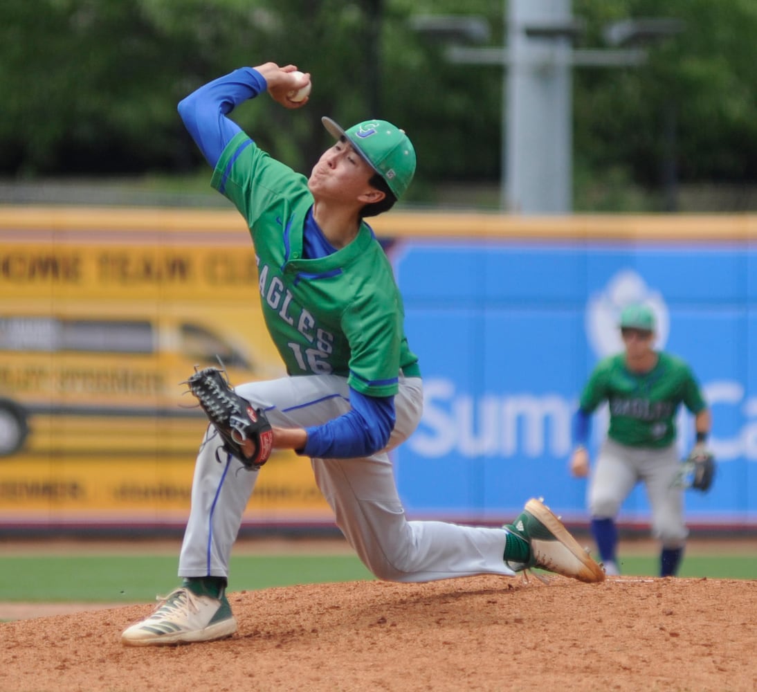 PHOTOS: D-II state baseball semifinals, CJ vs. Van Wert at Akron