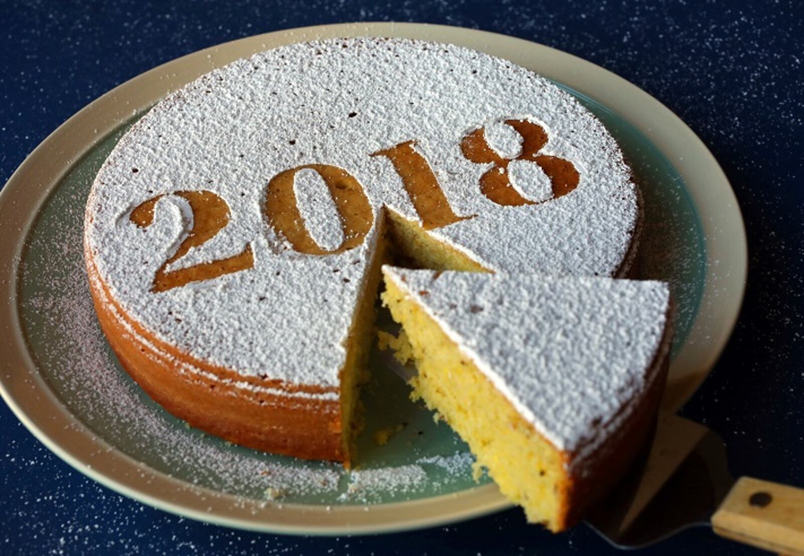 Vasilopita, a Greek dessert cake to celebrate the new year. (Christian Gooden/St. Louis Post-Dispatch/TNS)