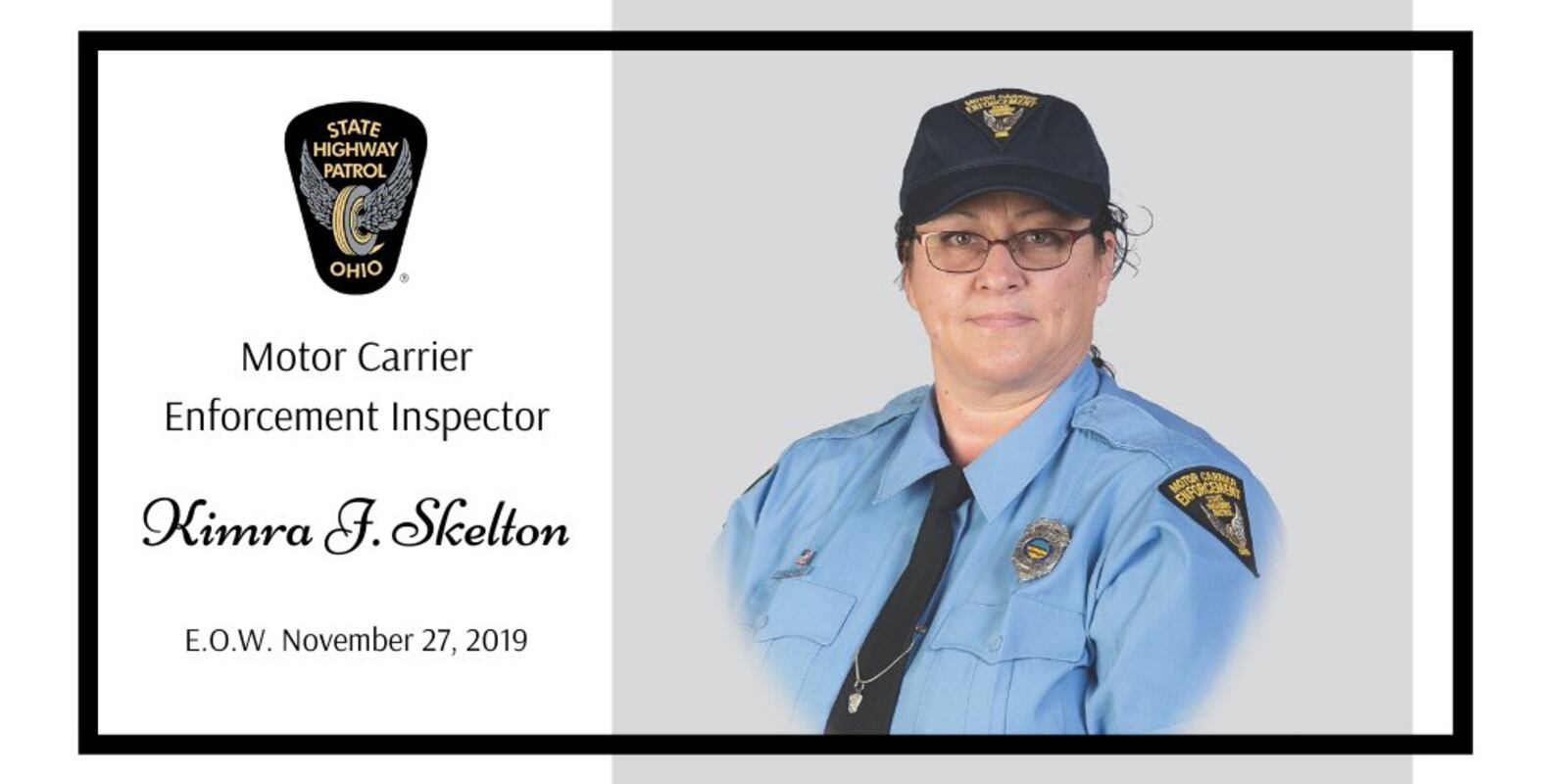 KIMRA SKELTON / OHIO STATE HIGHWAY PATROL