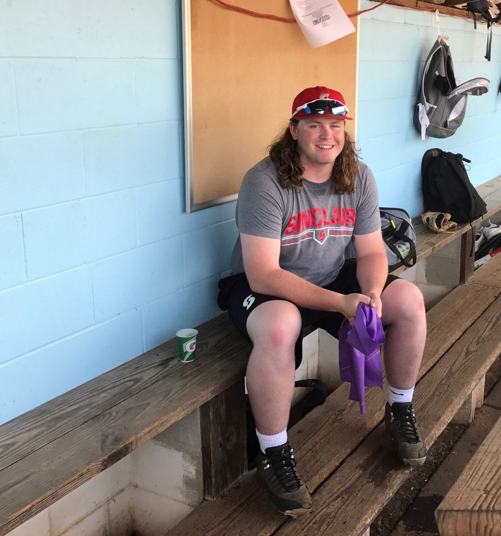 Catcher turned closer Jack Goonan is one of several players on Sinclair roster headed to Division I programs next season. Goonan will pitch next season at VCU. Tom Archdeacon/STAFF