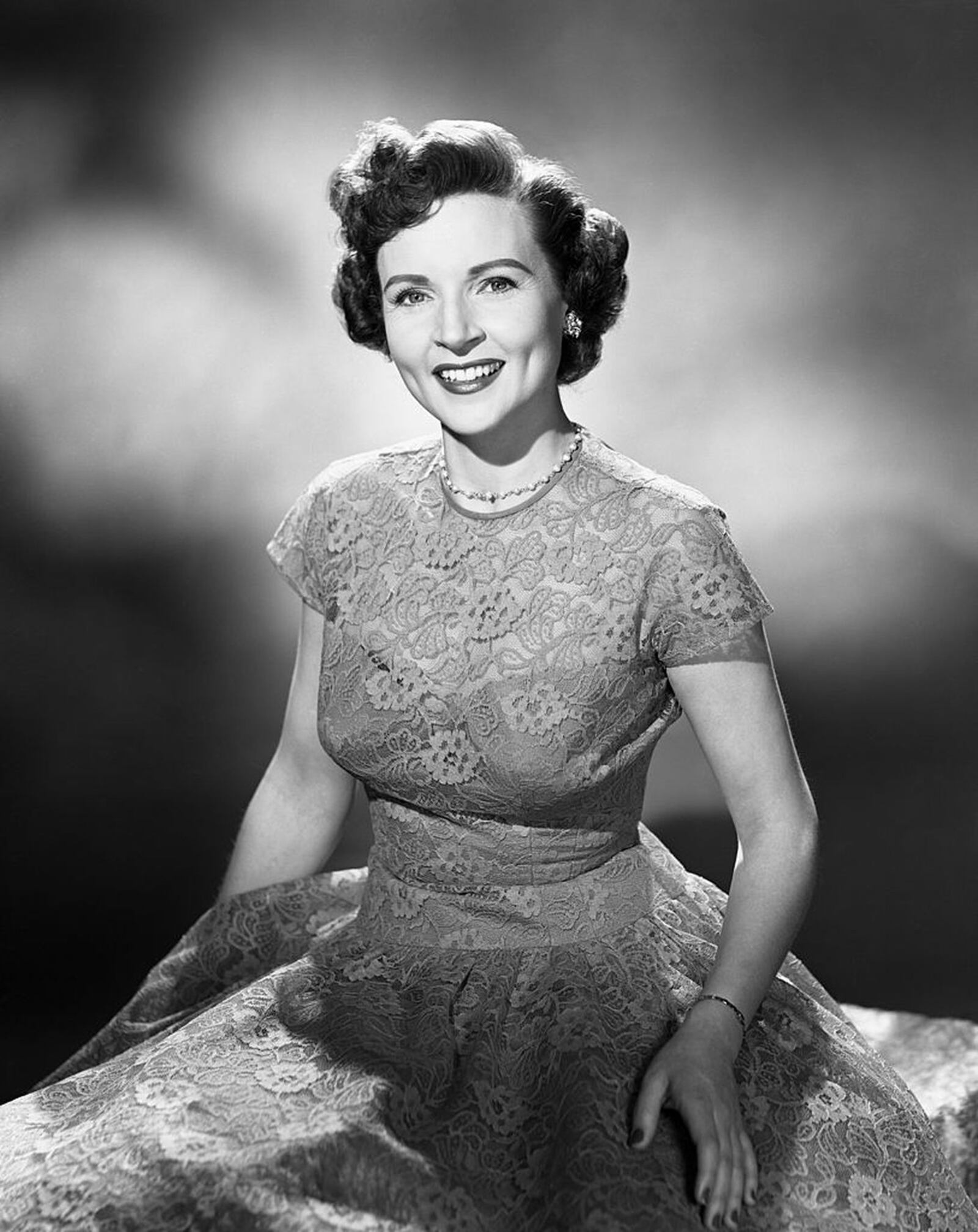 BETTY WHITE -- Pictured: Actress Betty White in 1954.