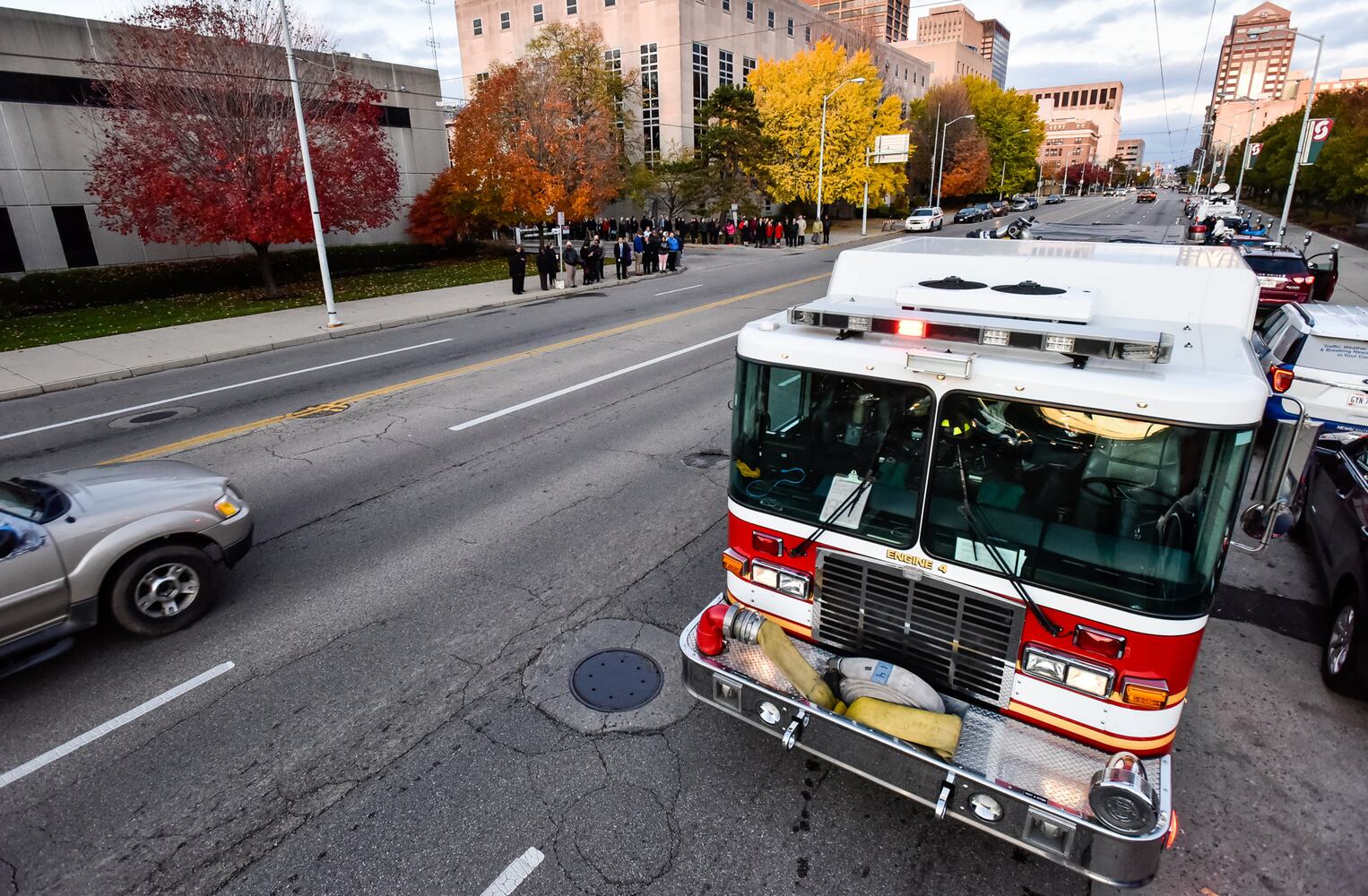 Processional for fallen Dayton detective Thursday