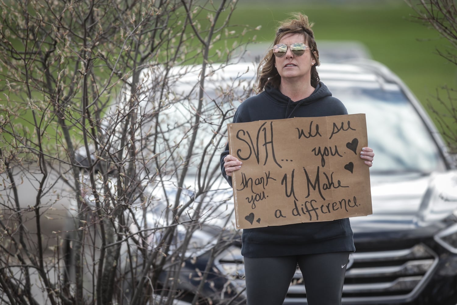 PHOTOS: Prayer vigils for healthcare workers held at local hospitals