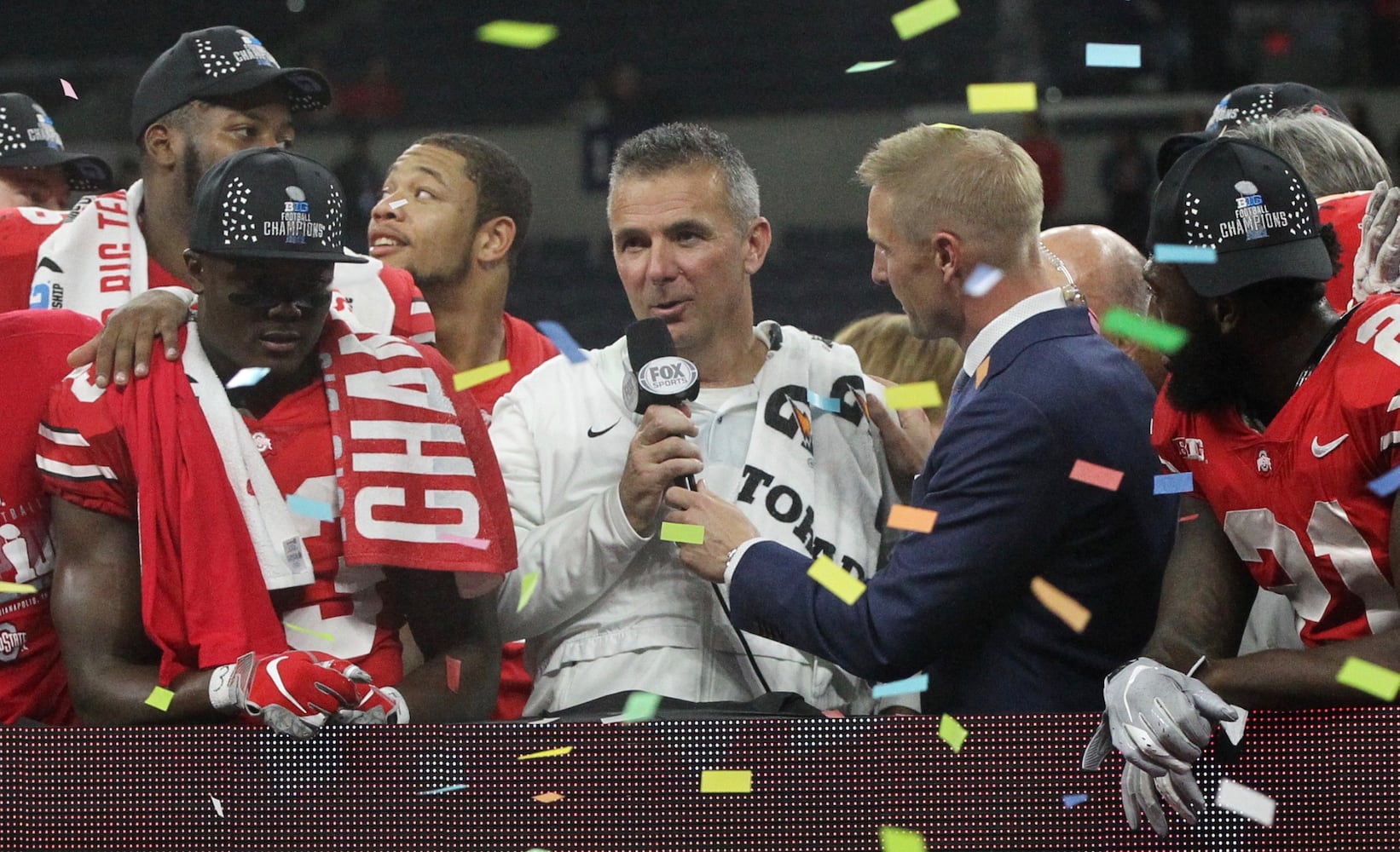 Photos: Ohio State Buckeyes celebrate Big Ten Championship