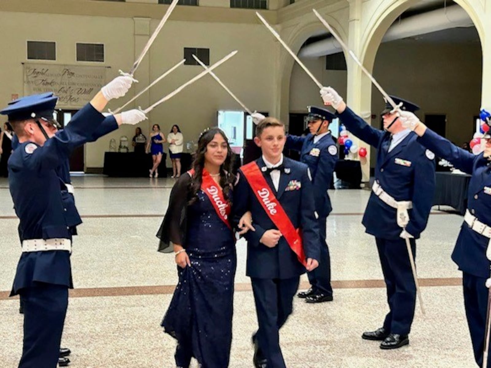 In the Mad River school district, Stebbins High School's Air Force Junior ROTC Military Ball is the formal event of the year for Stebbins ROTC students.