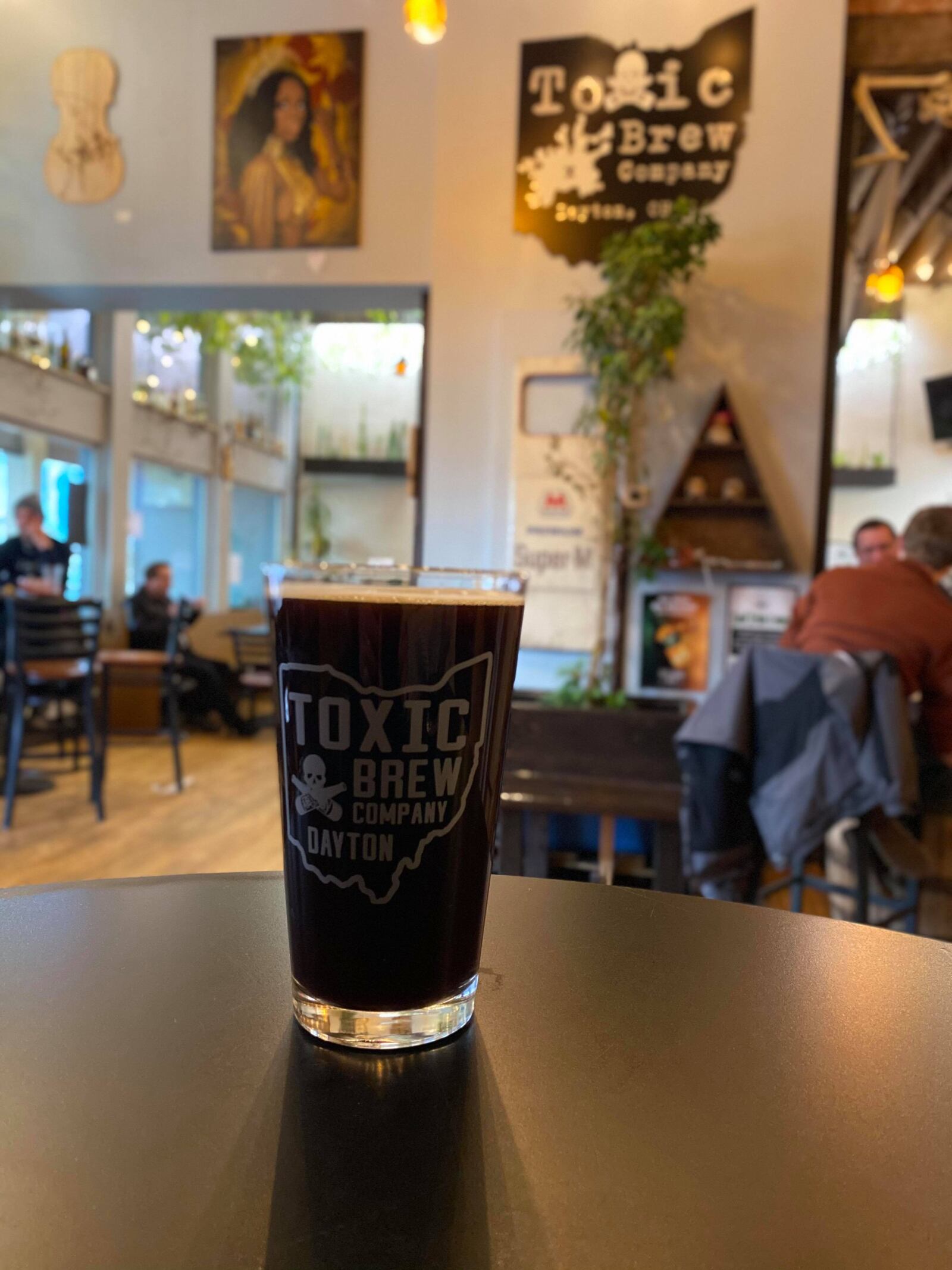 The Salon Noir Porter, the result of a collaboration between Salon Noir and Toxic Brew Company, is available on tap at the brewery.