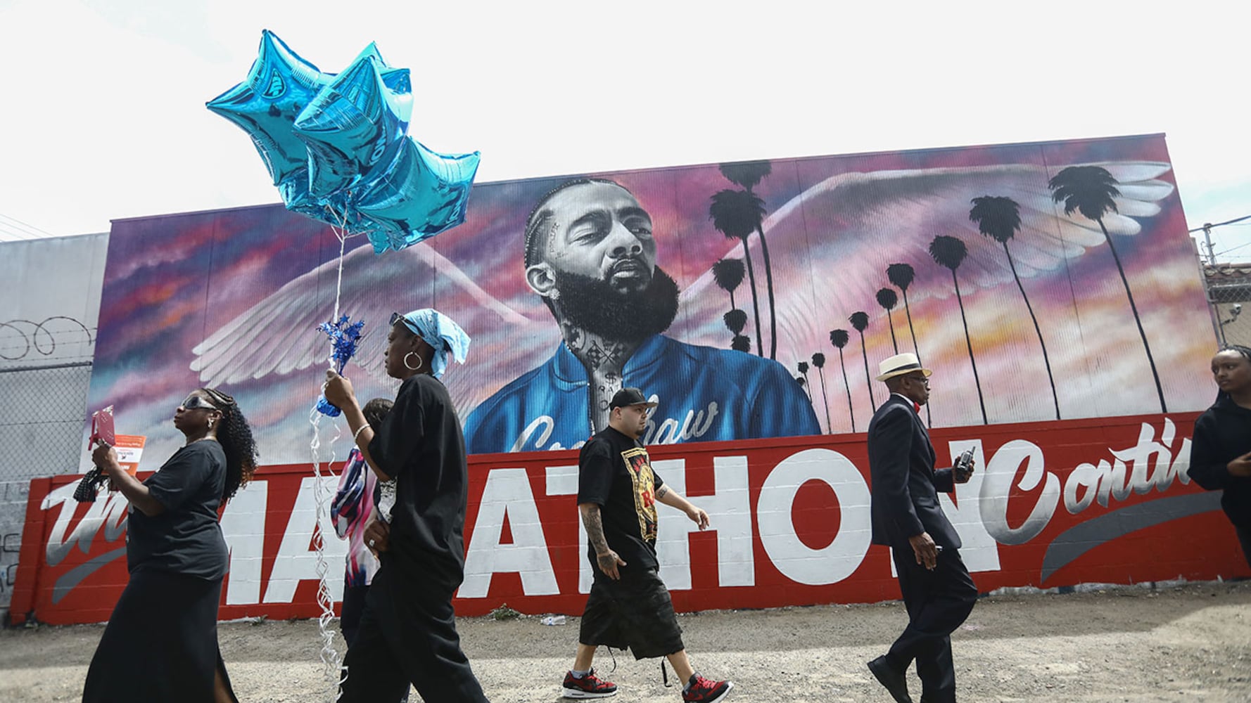 Photos: Nipsey Hussle's celebration of life