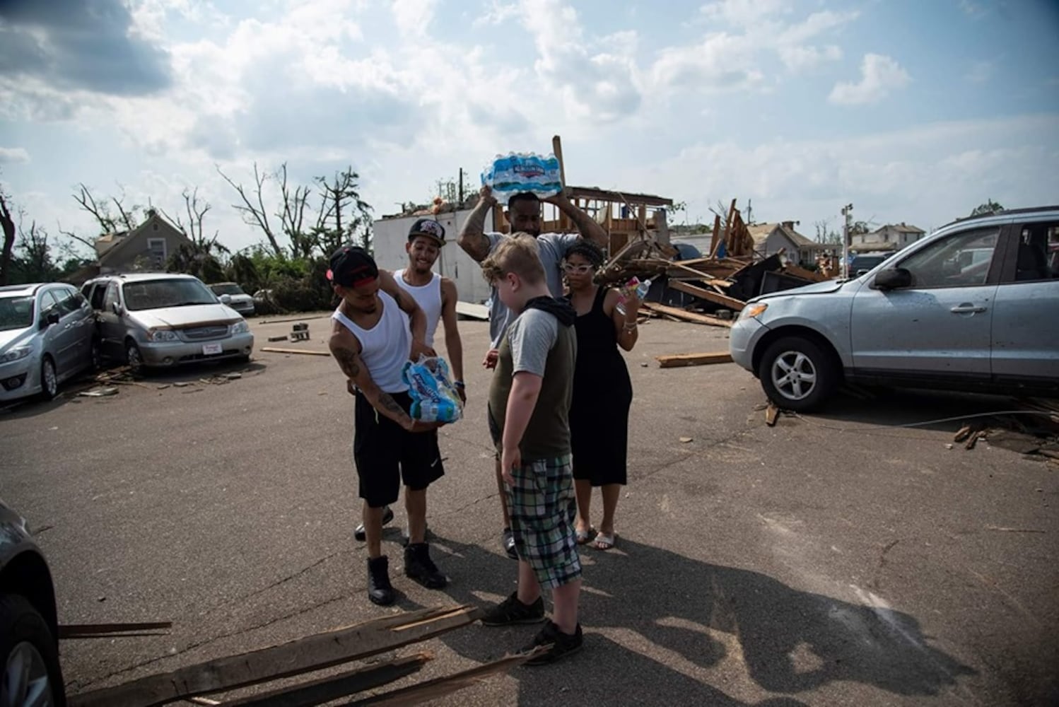 PHOTOS: People helping people after devastating tornadoes strike Miami Valley