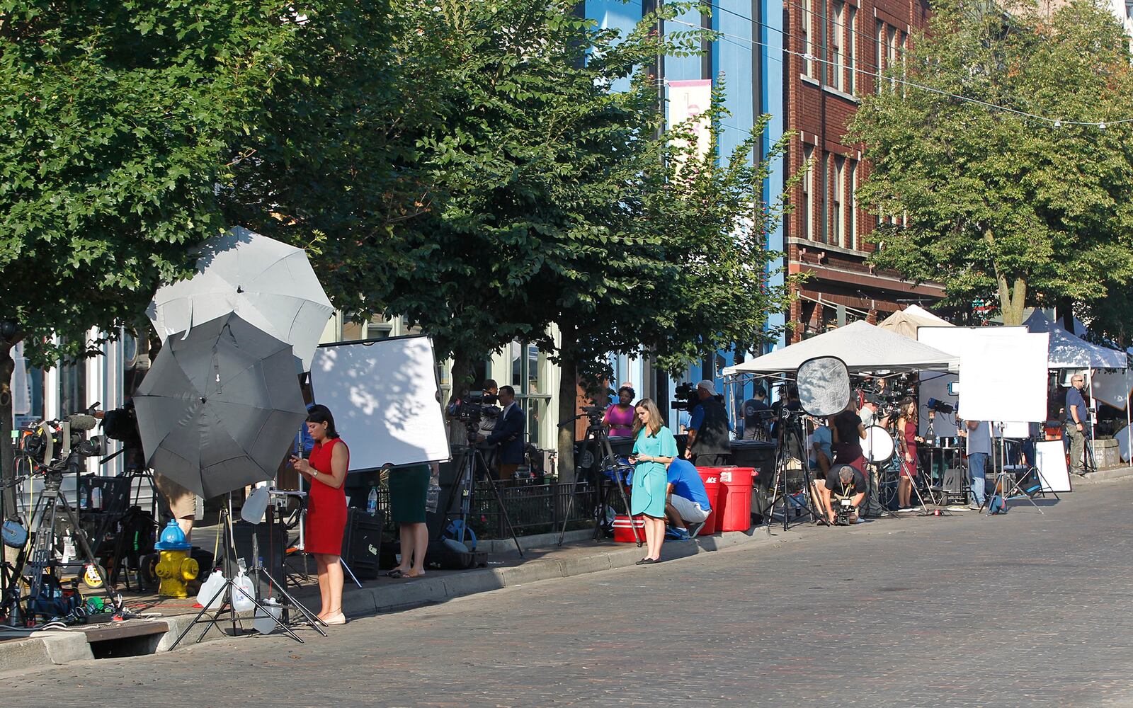 PHOTOS: What Oregon District looks like the day after mass shooting