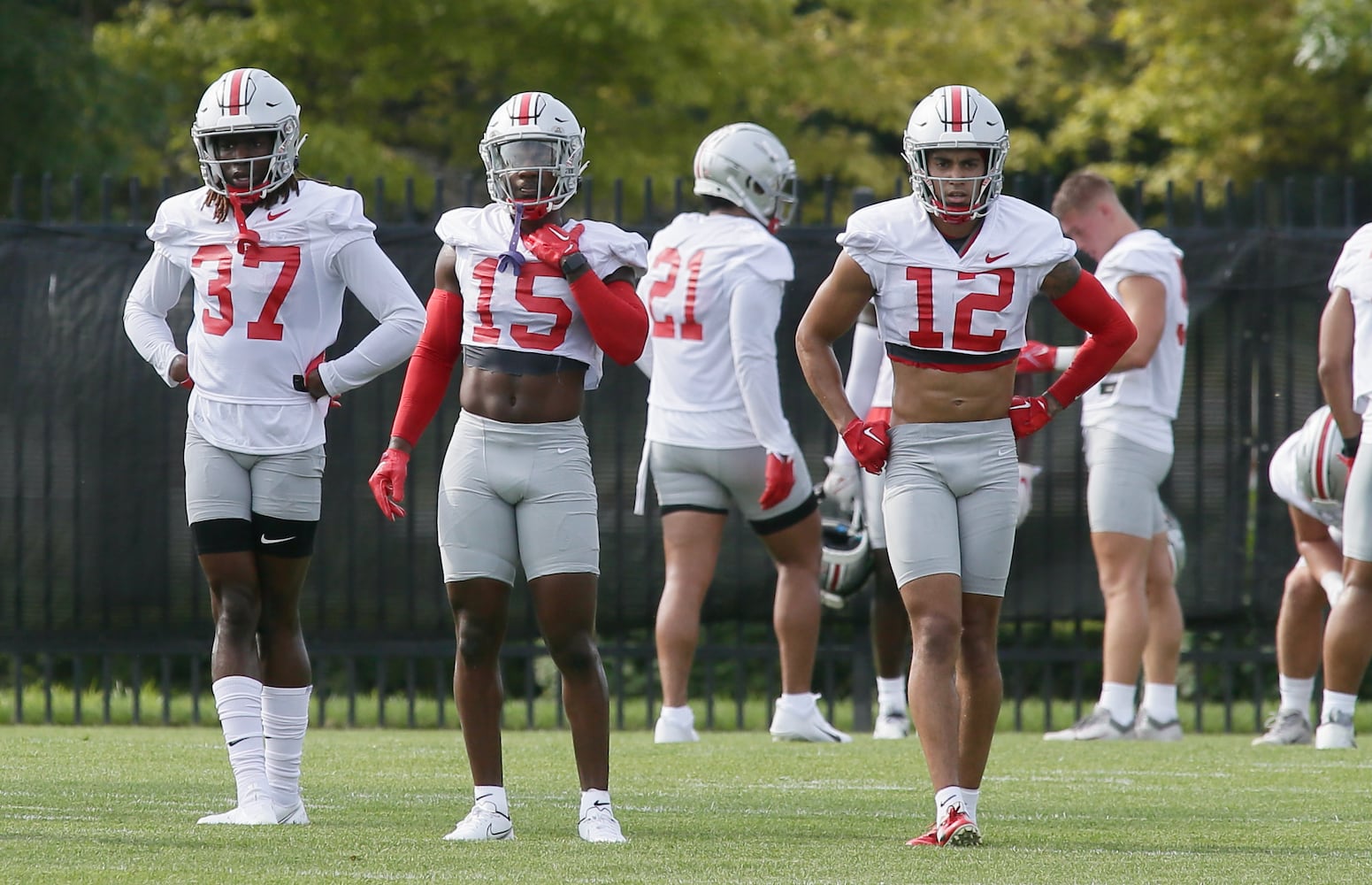 Ohio State practice