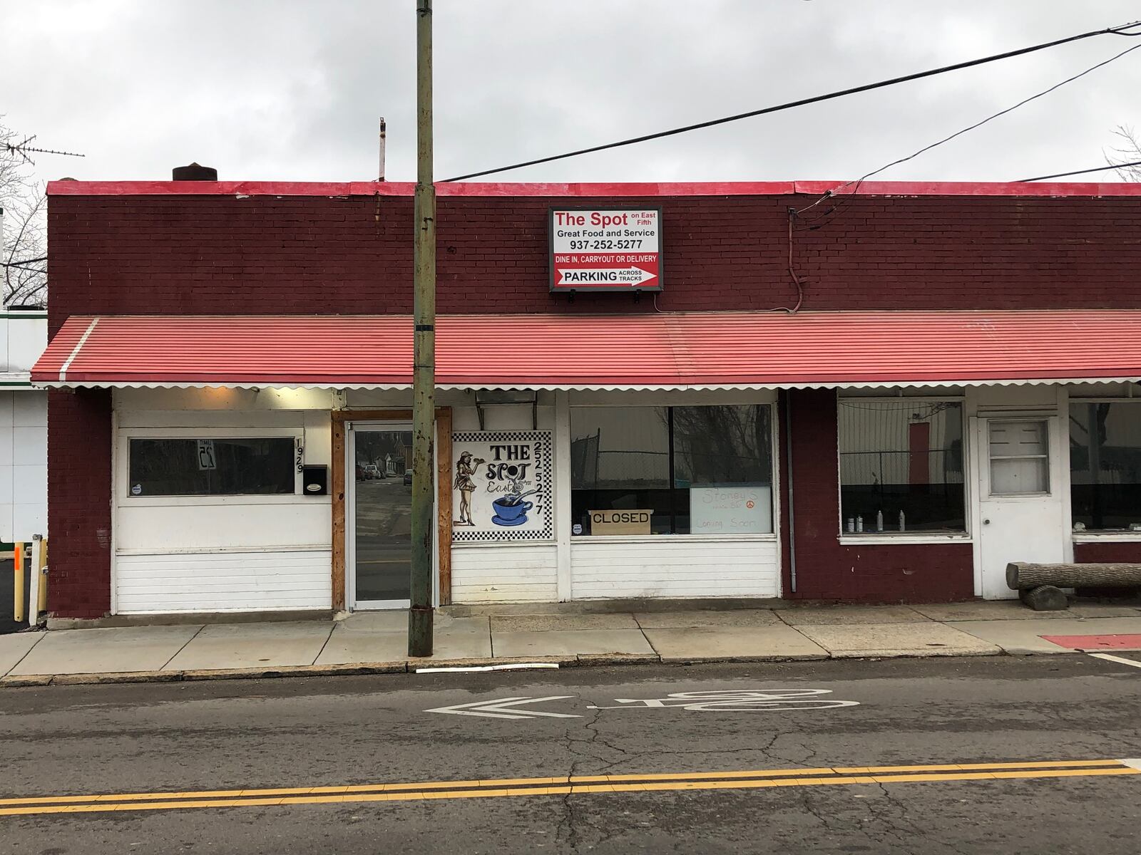 Stoney's Munchie Bar is under development in this space that previously housed The Spot on East Fifth Street in Dayton.