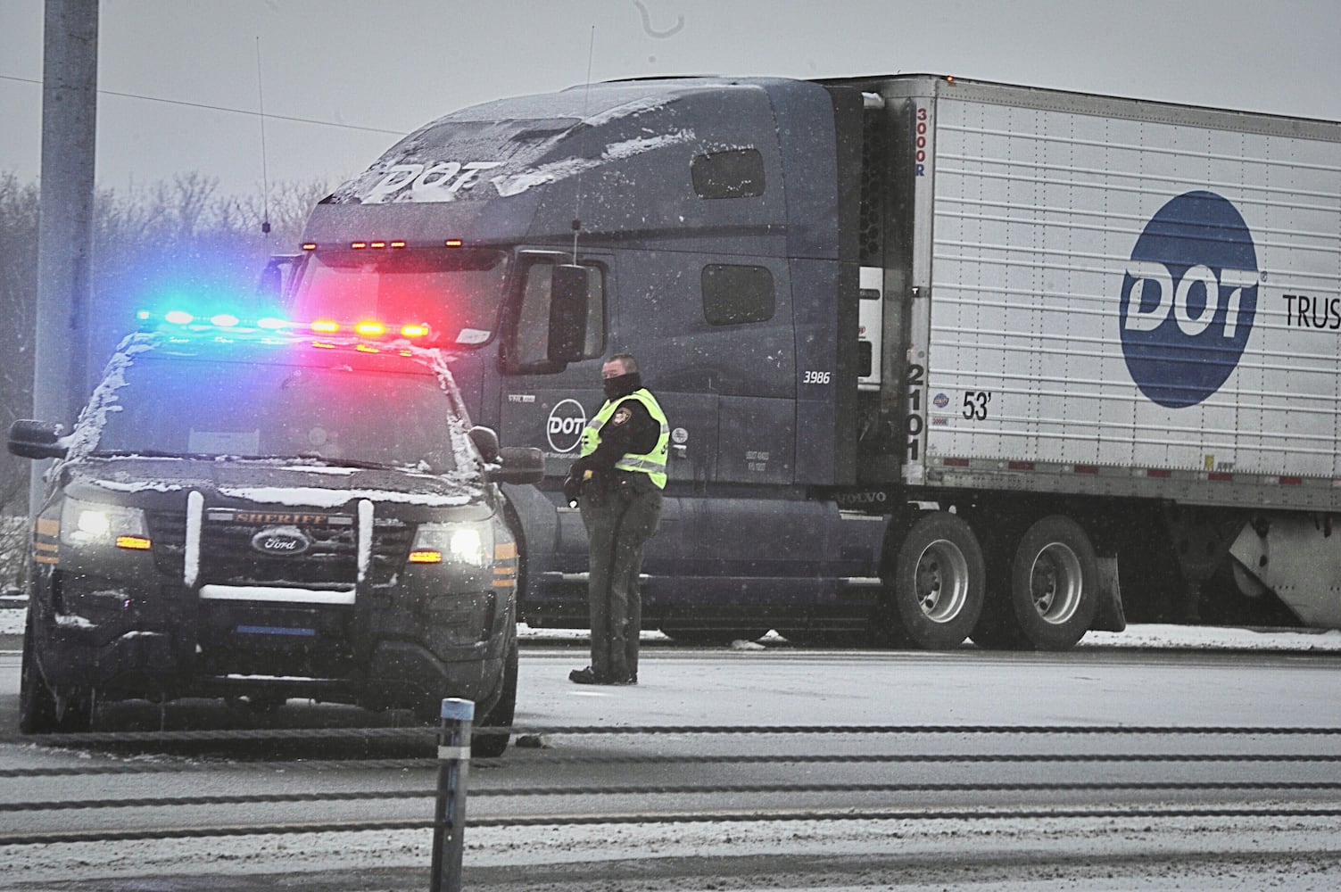 PHOTOS: Crashes on area highways after winter weather