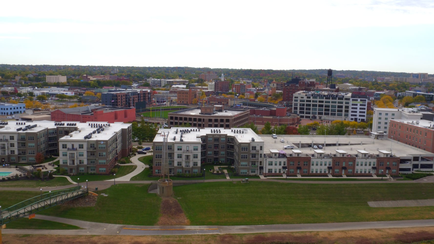 PHOTOS: What this booming area in downtown Dayton looks like from above