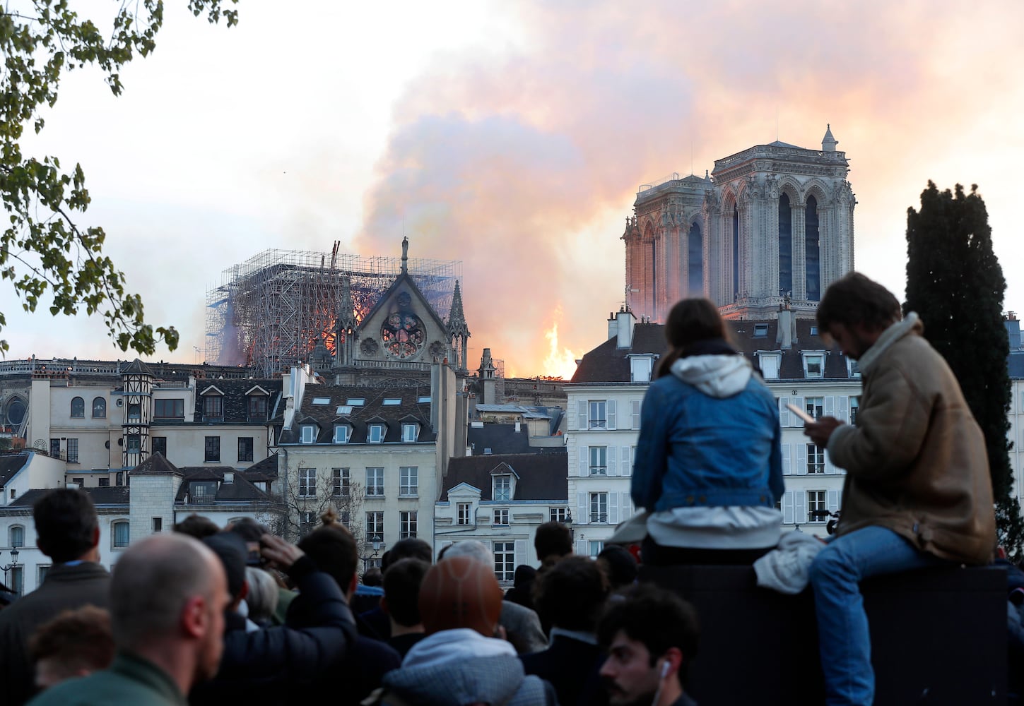 Photos: Paris’ Notre Dame Cathedral on fire