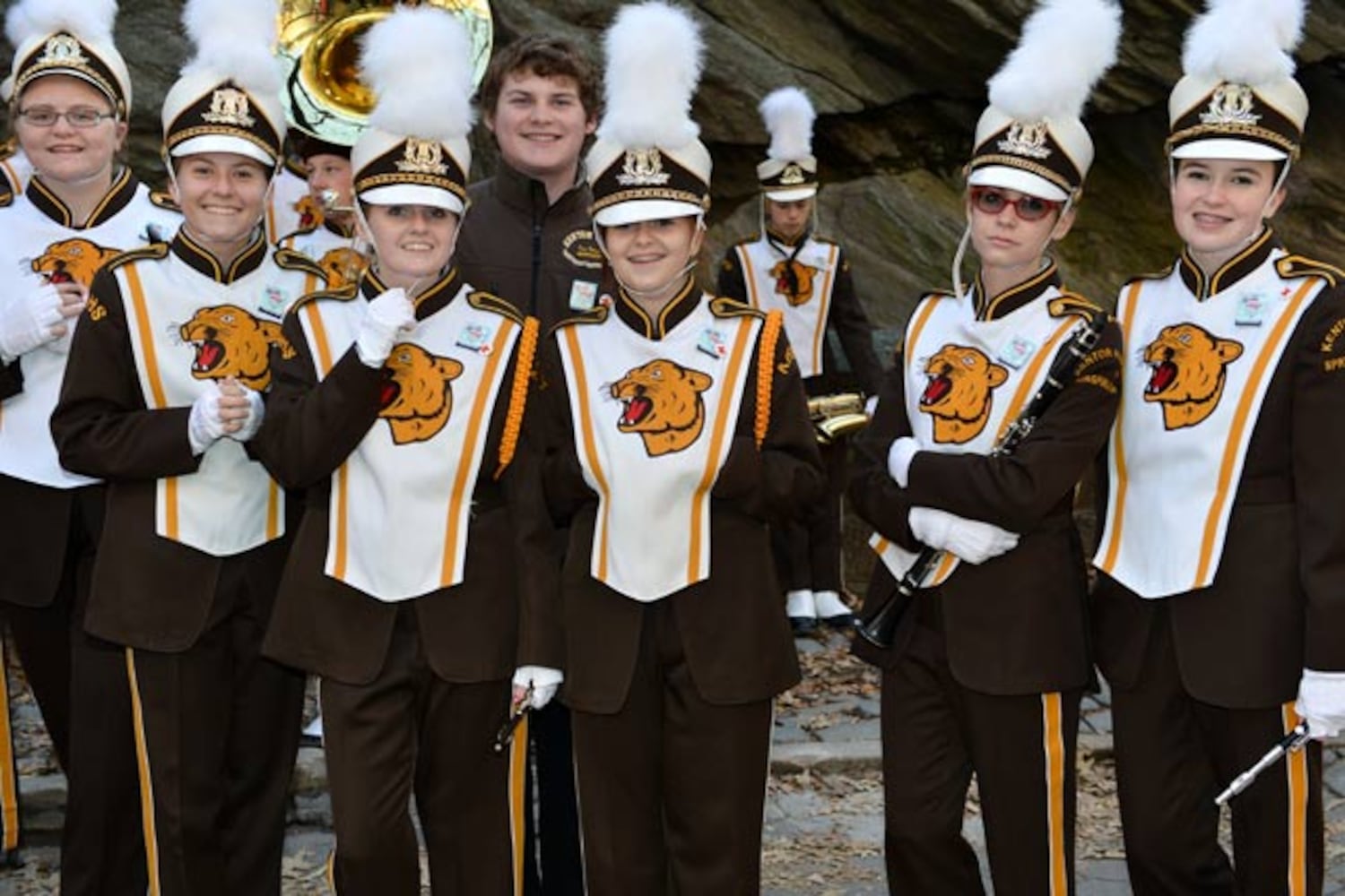 Kenton Ridge Marching Band in Macy's parade