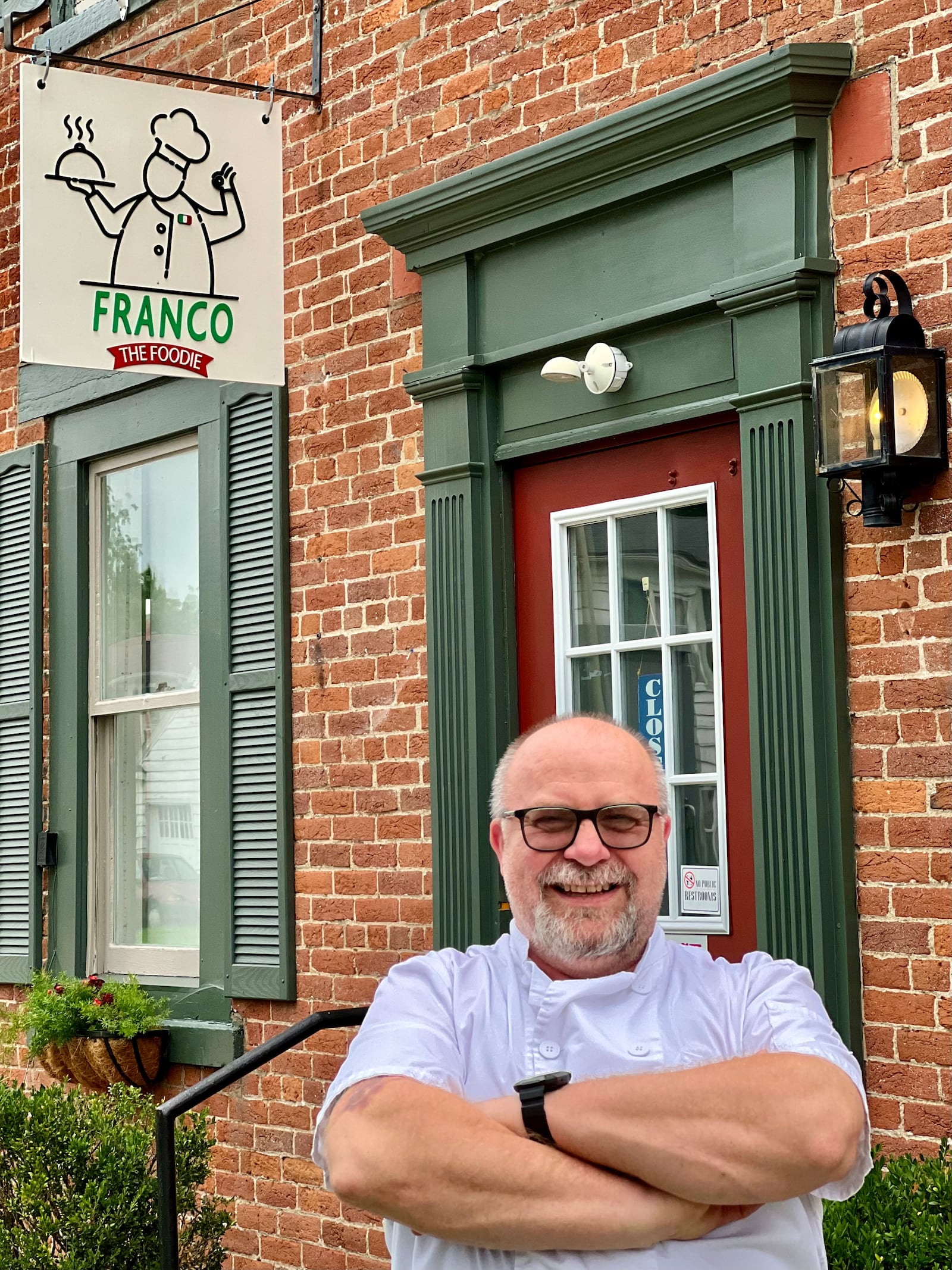 Franco the Foodie, located at 120 W. Jefferson Street in New Carlisle, is open with a limited carry out menu on the weekends.