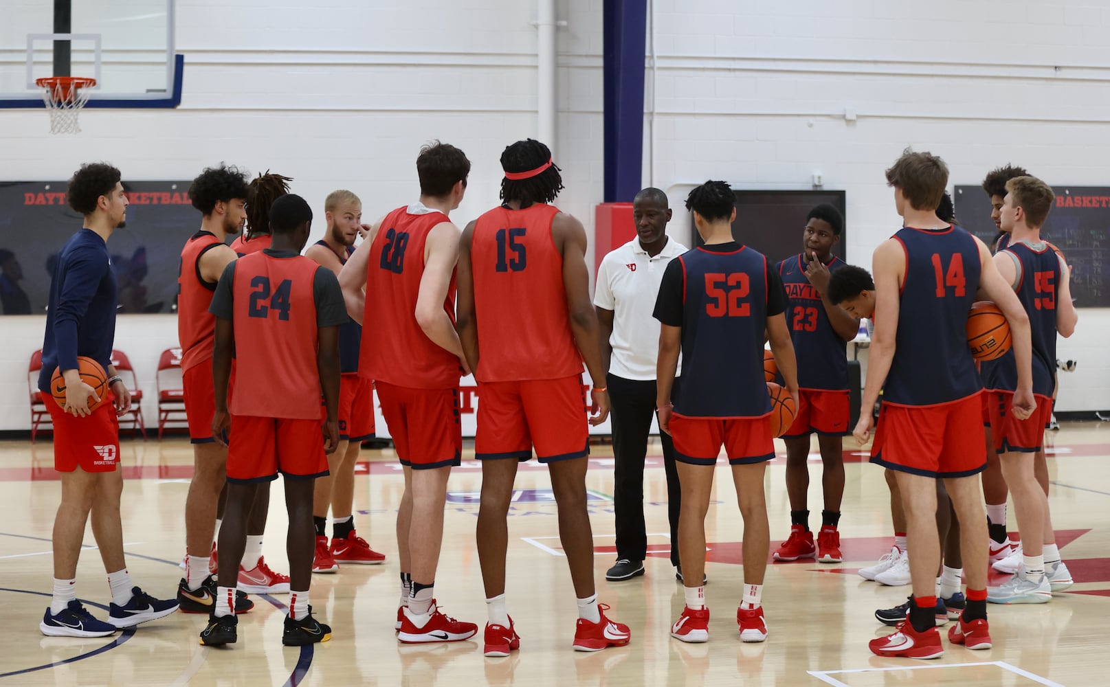 Dayton basketball summer practice