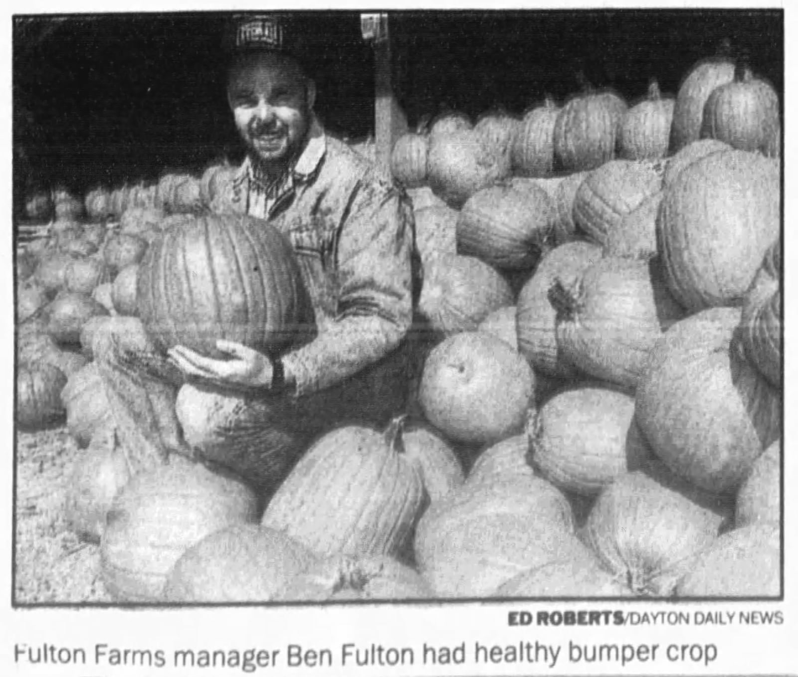 Oct. 3, 1993: Pipsqueaks and giants in Dayton-area pumpkin yield. DAYTON DAILY NEWS ARCHIVES