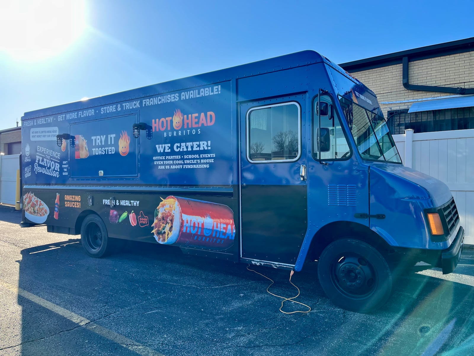 Hot Head Burritos is continuing to expand throughout the Dayton area with a food truck. NATALIE JONES/STAFF