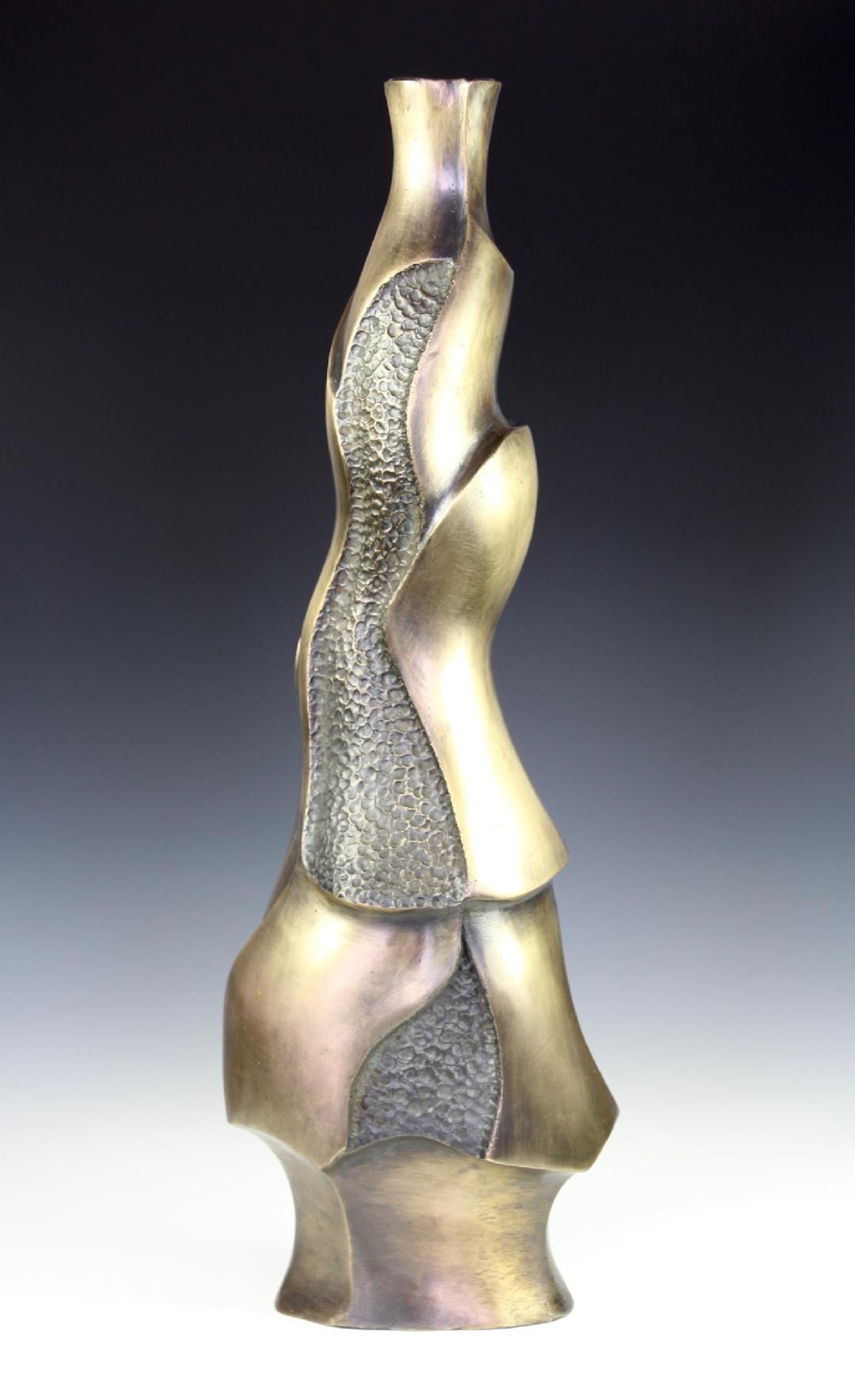 David Brand's "Fancy Lady" bronze vessel sculpture. CONTRIBUTED