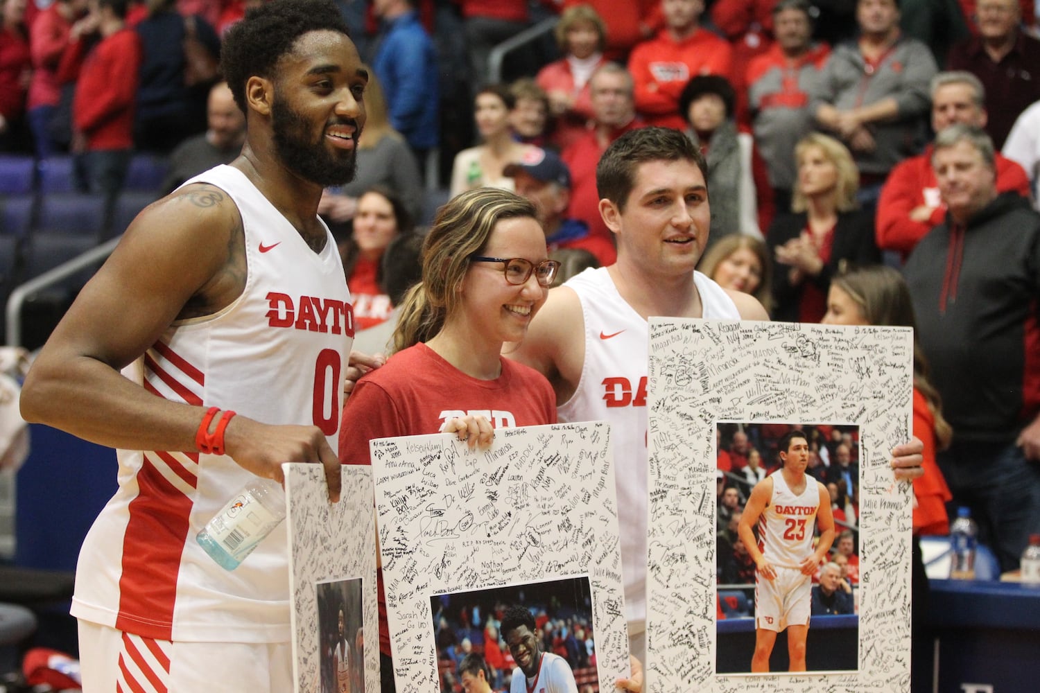 Dayton Flyers: Photos from Senior Night ceremony