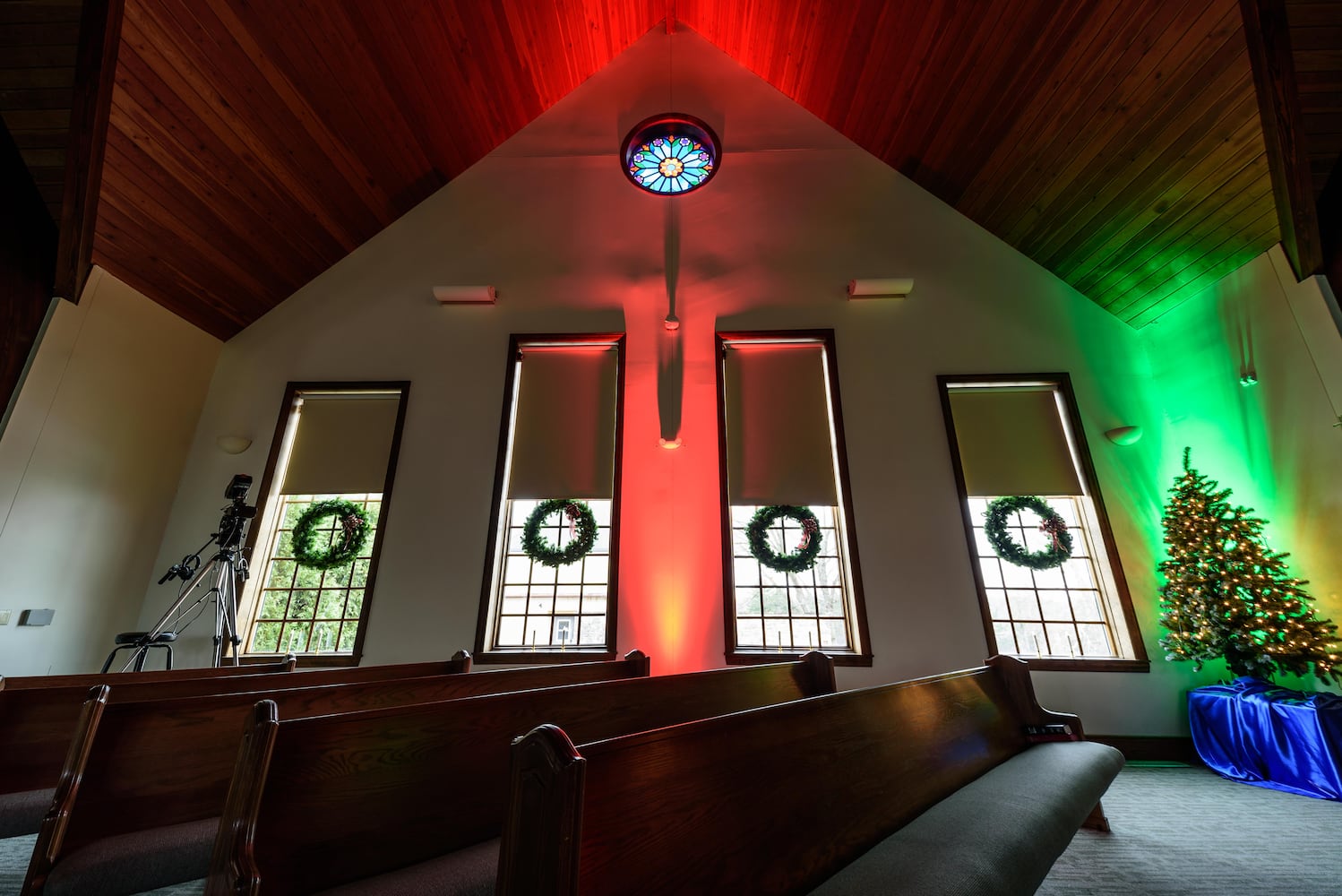 PHOTOS: A look inside Normandy United Methodist Church in Centerville decorated for Christmas