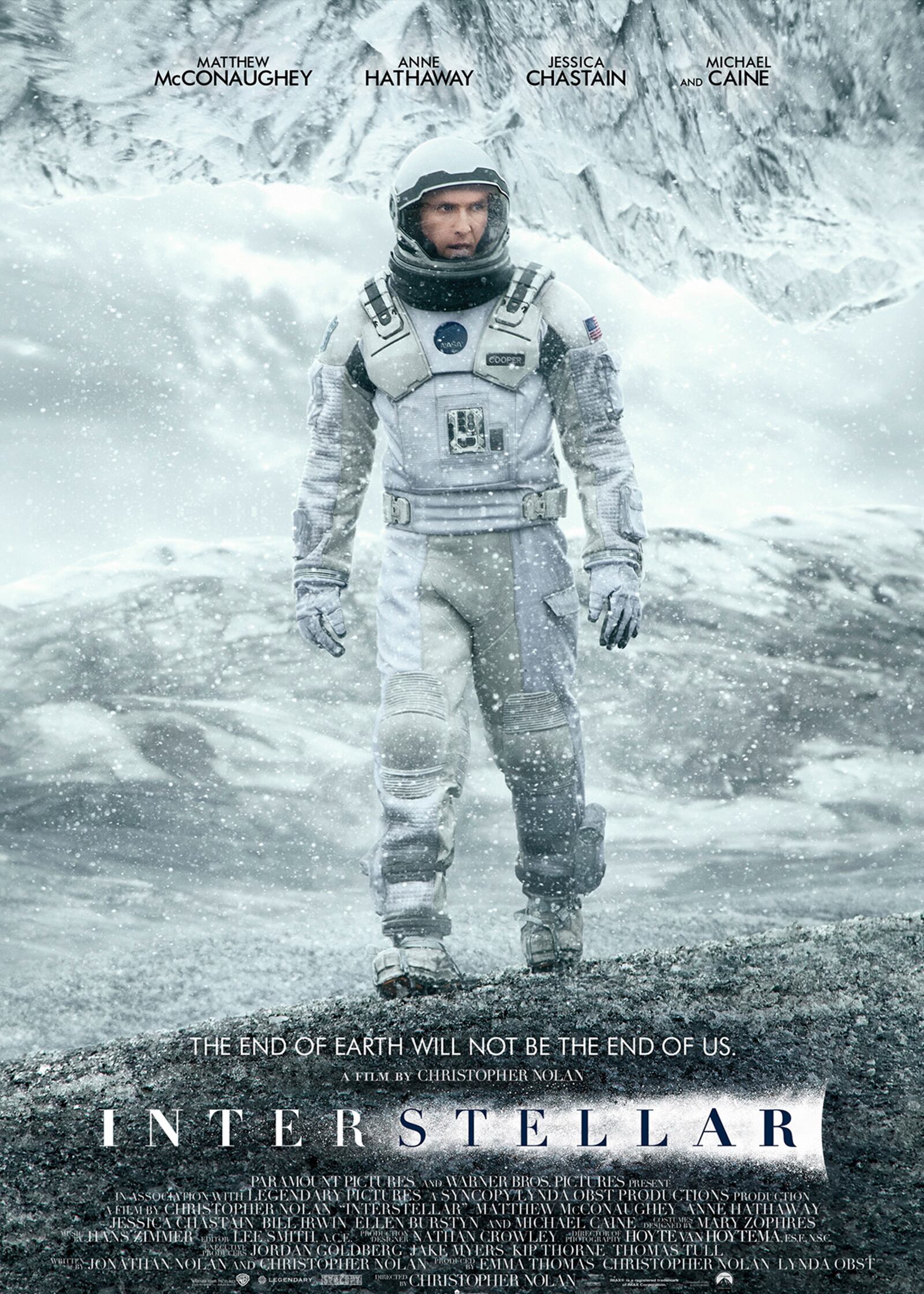 This image released by Paramount Pictures shows promotional art for the film "Interstellar." (Paramount Pictures via AP)