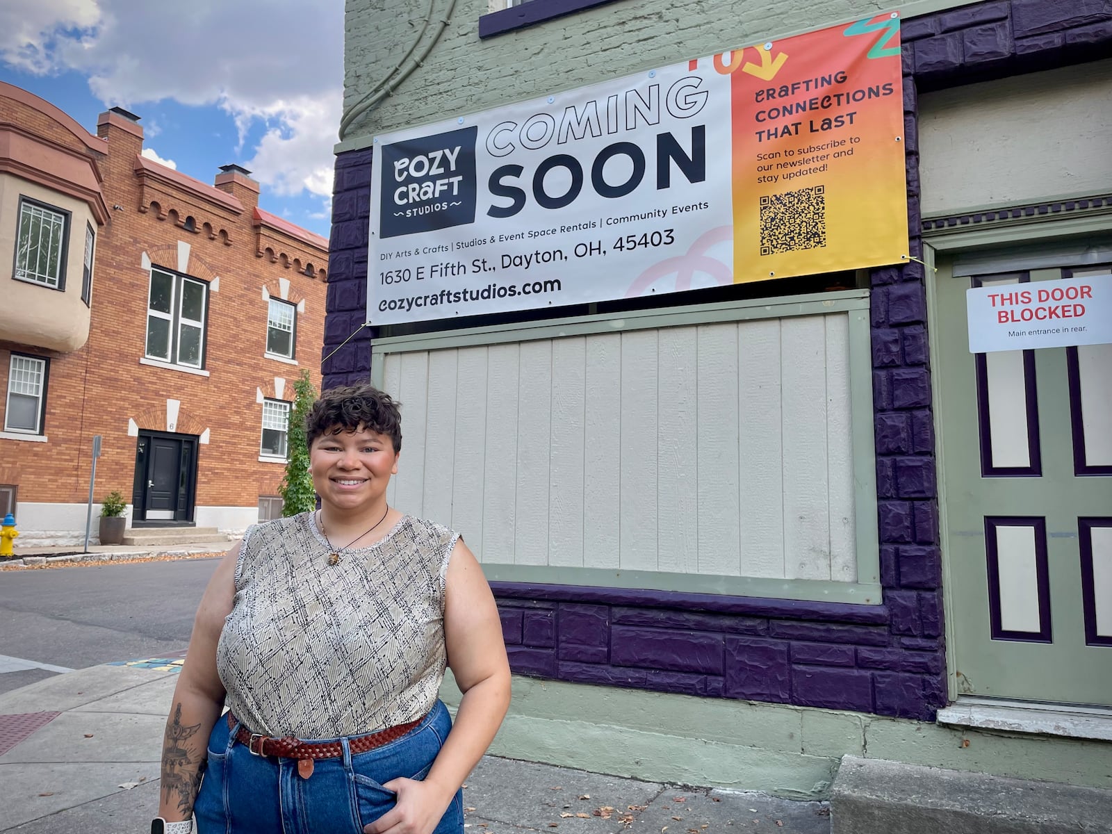 Devon Stinson is opening Cozy Craft Studios, a DIY arts and crafts studio in the St. Anne’s Hill Historic District featuring workshops, classes and rentable space. NATALIE JONES/STAFF