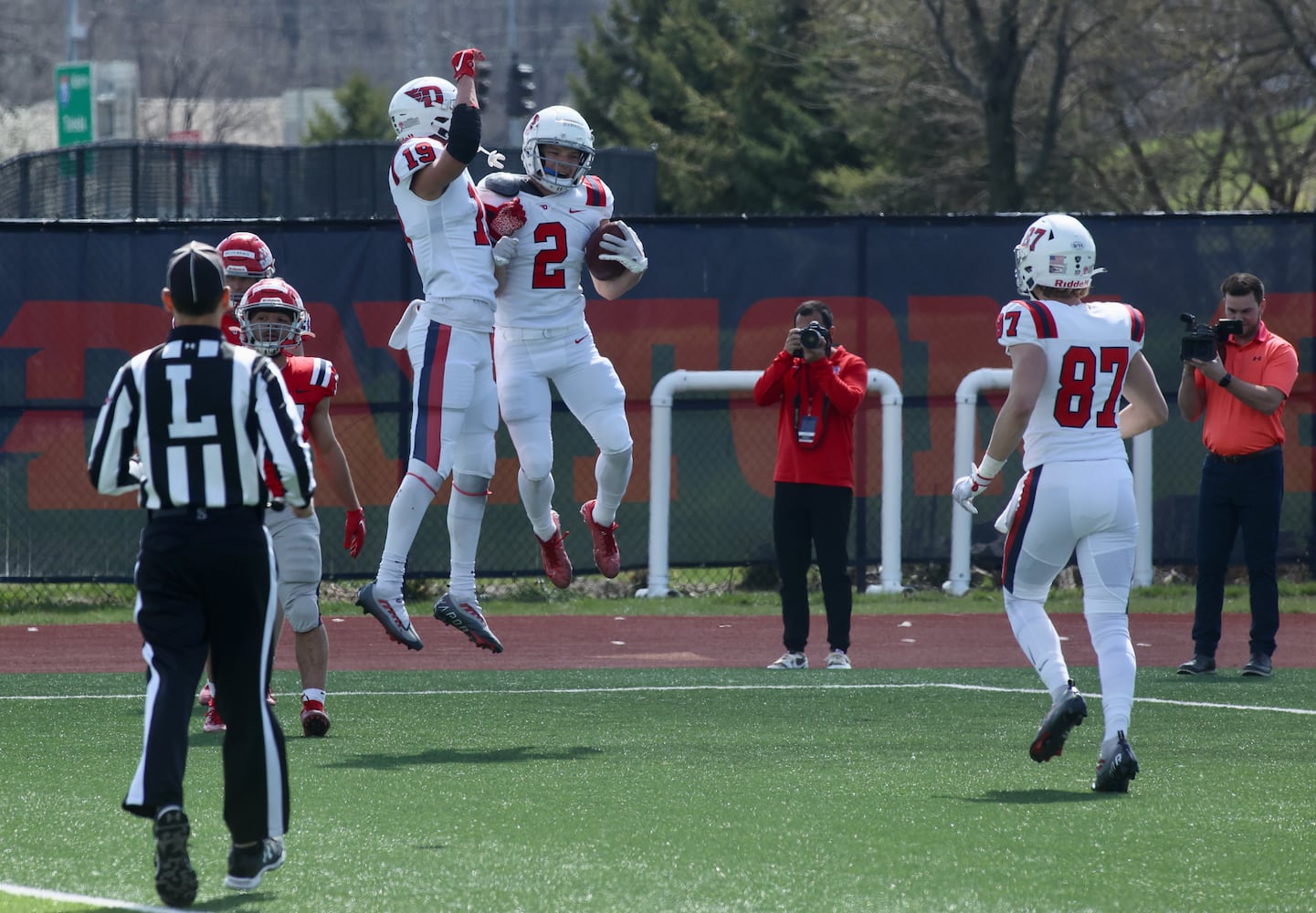 Dayton football spring game