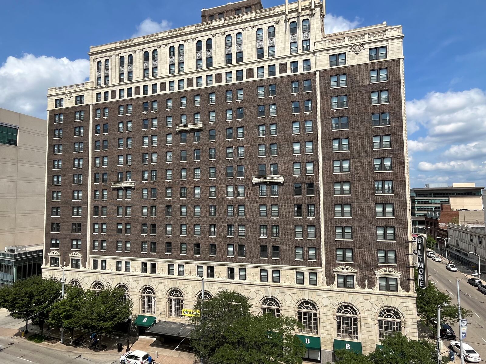 The Biltmore Towers on North Main Street in downtown Dayton has undergone about $20 million in renovations. CORNELIUS FROLIK / STAFF