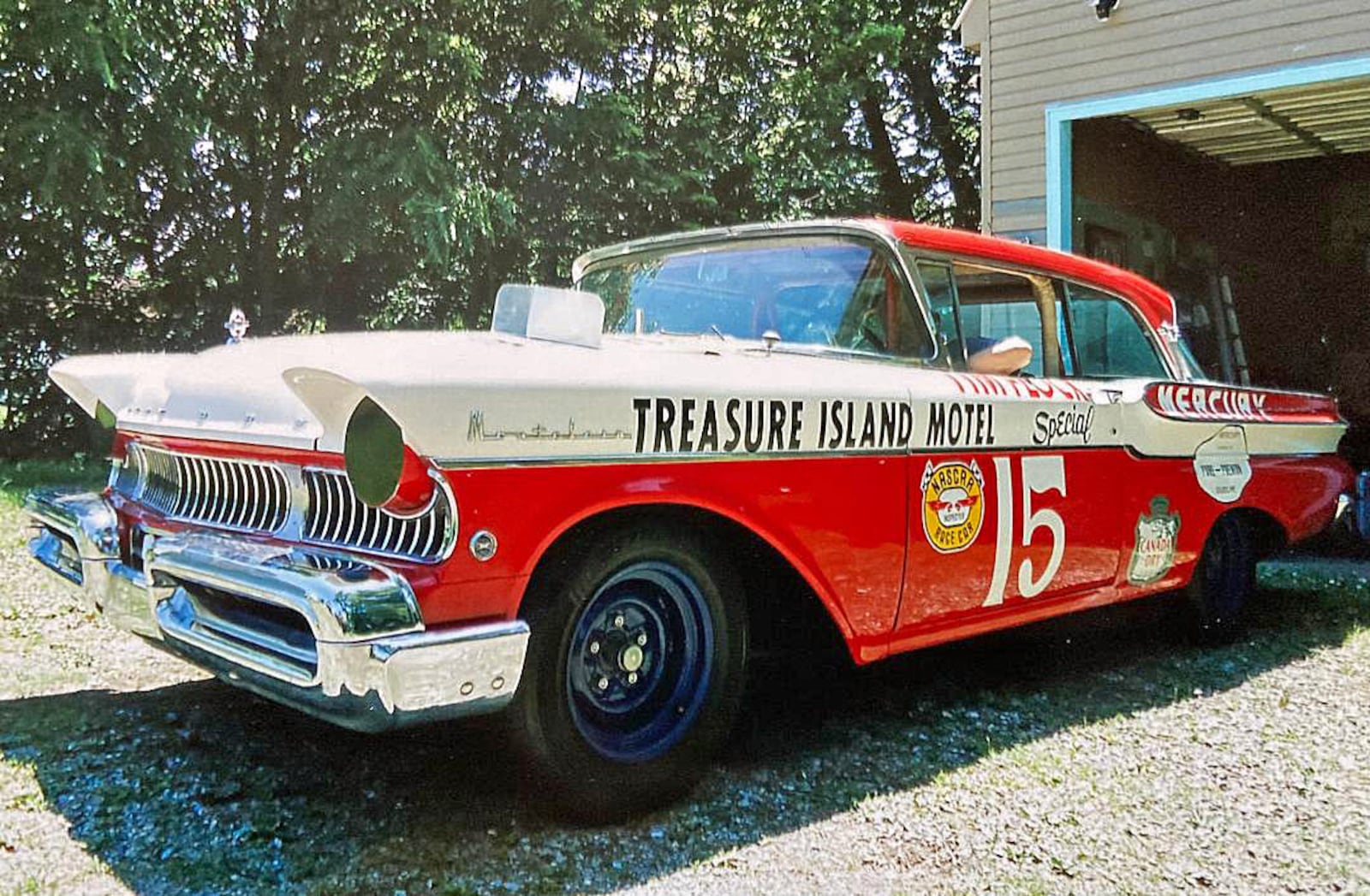 Spectators can see this 1957 Moncery Montclair NASCAR race car, owned by Tom Kitchen, at the Concours. Contributed photo