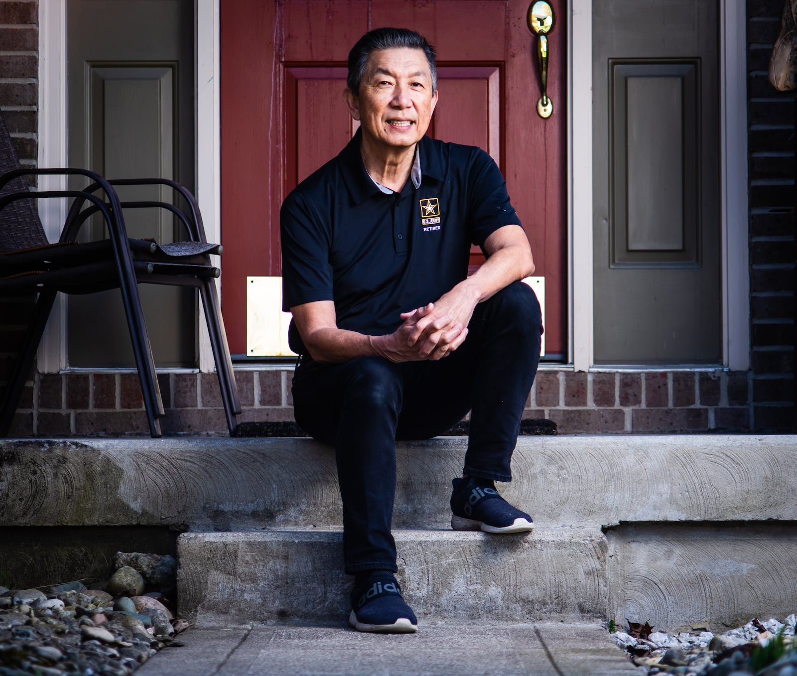 Lee Wong serves as West Chester Township Board of Trustees chair and retired from the U.S. Army after 20 years of active service. NICK GRAHAM / STAFF